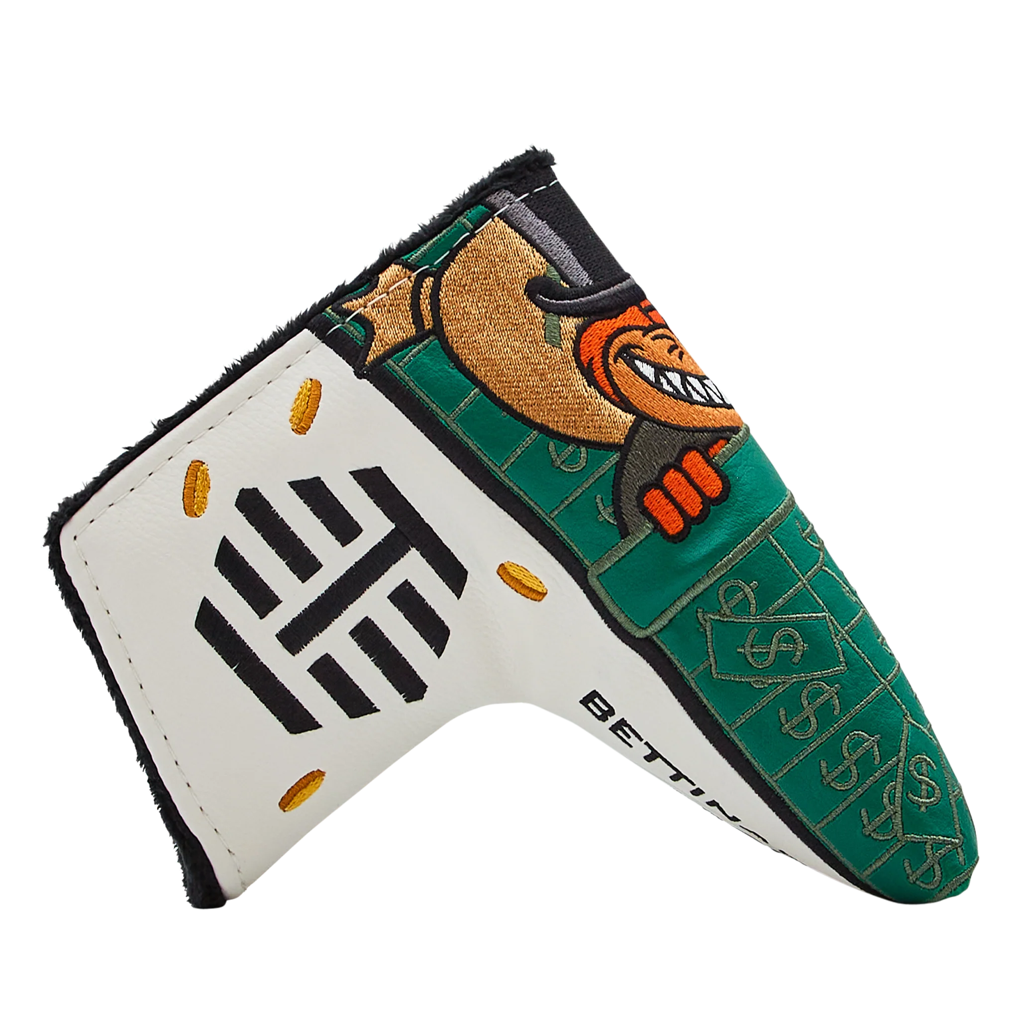 Bettinardi x MONOPOLY Fat Cat Sleeping Blade Putter Headcover - Image 4