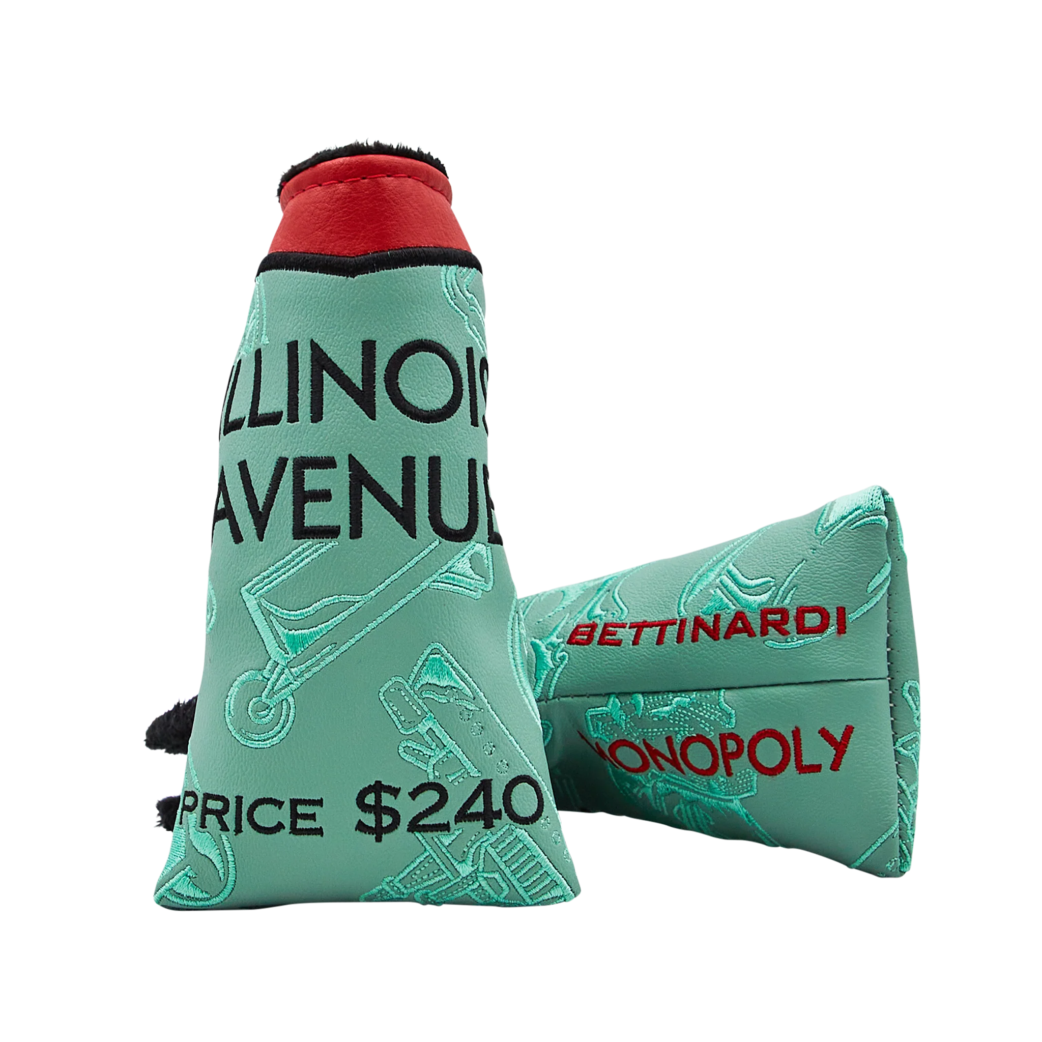 Bettinardi x MONOPOLY Illinois Ave. Blade Putter Headcover