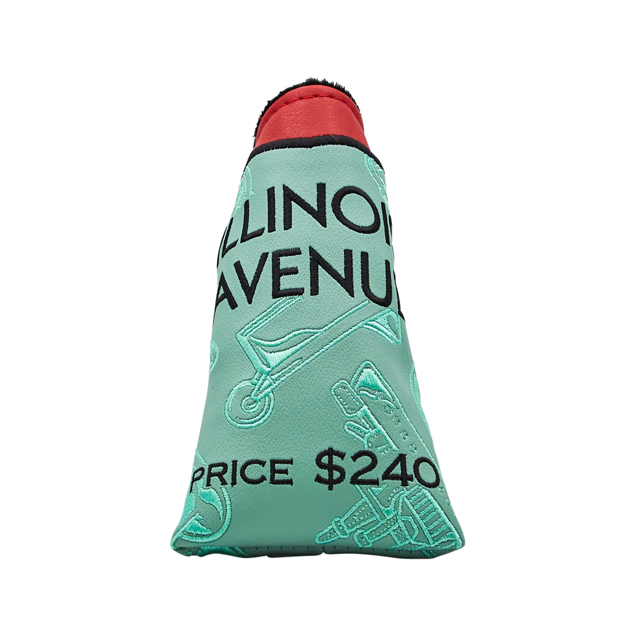 Bettinardi x MONOPOLY Illinois Ave. Blade Putter Headcover - Image 3