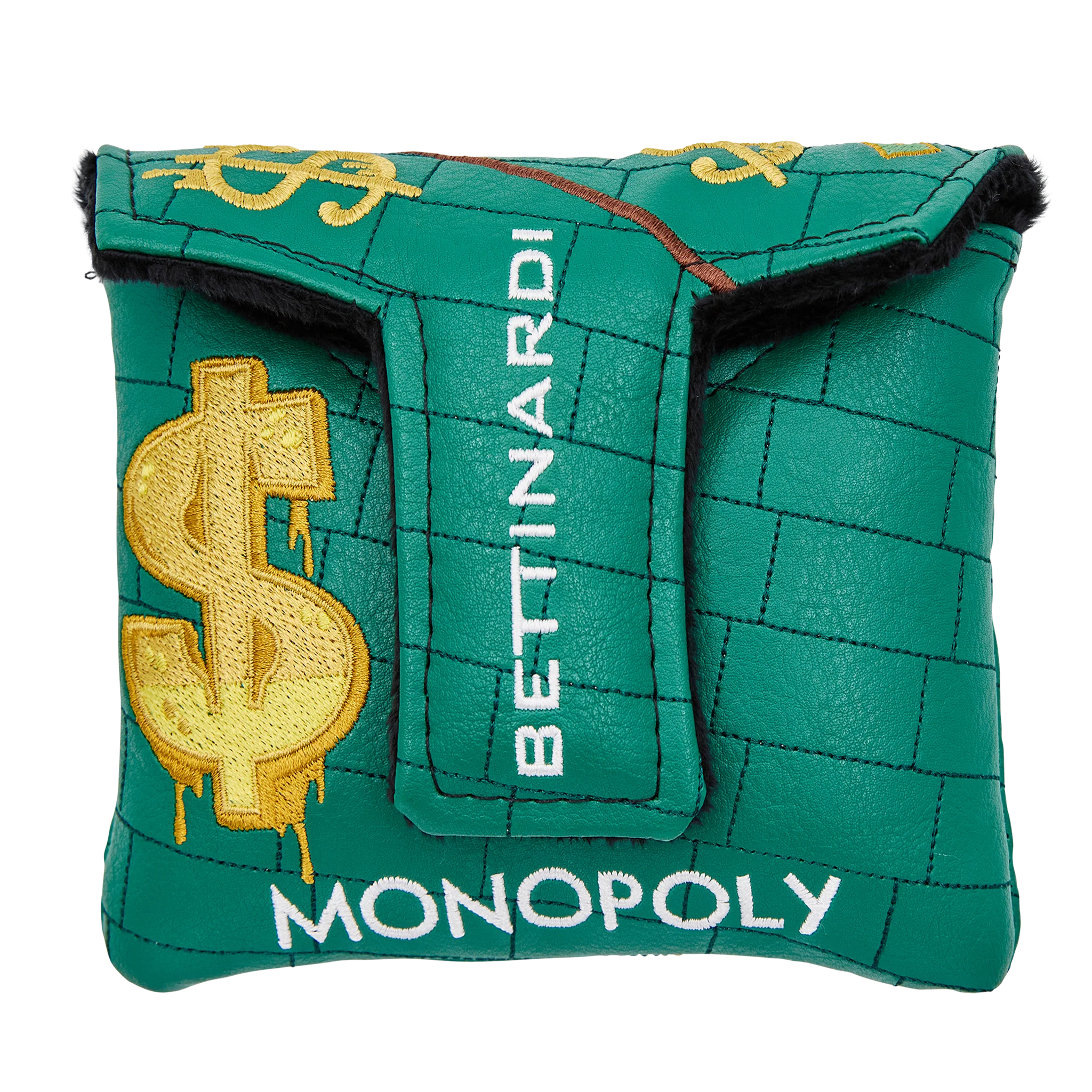 Bettinardi x Monopoly Mr. Monopoly Money Thief Mallet Putter Headcover - Image 2