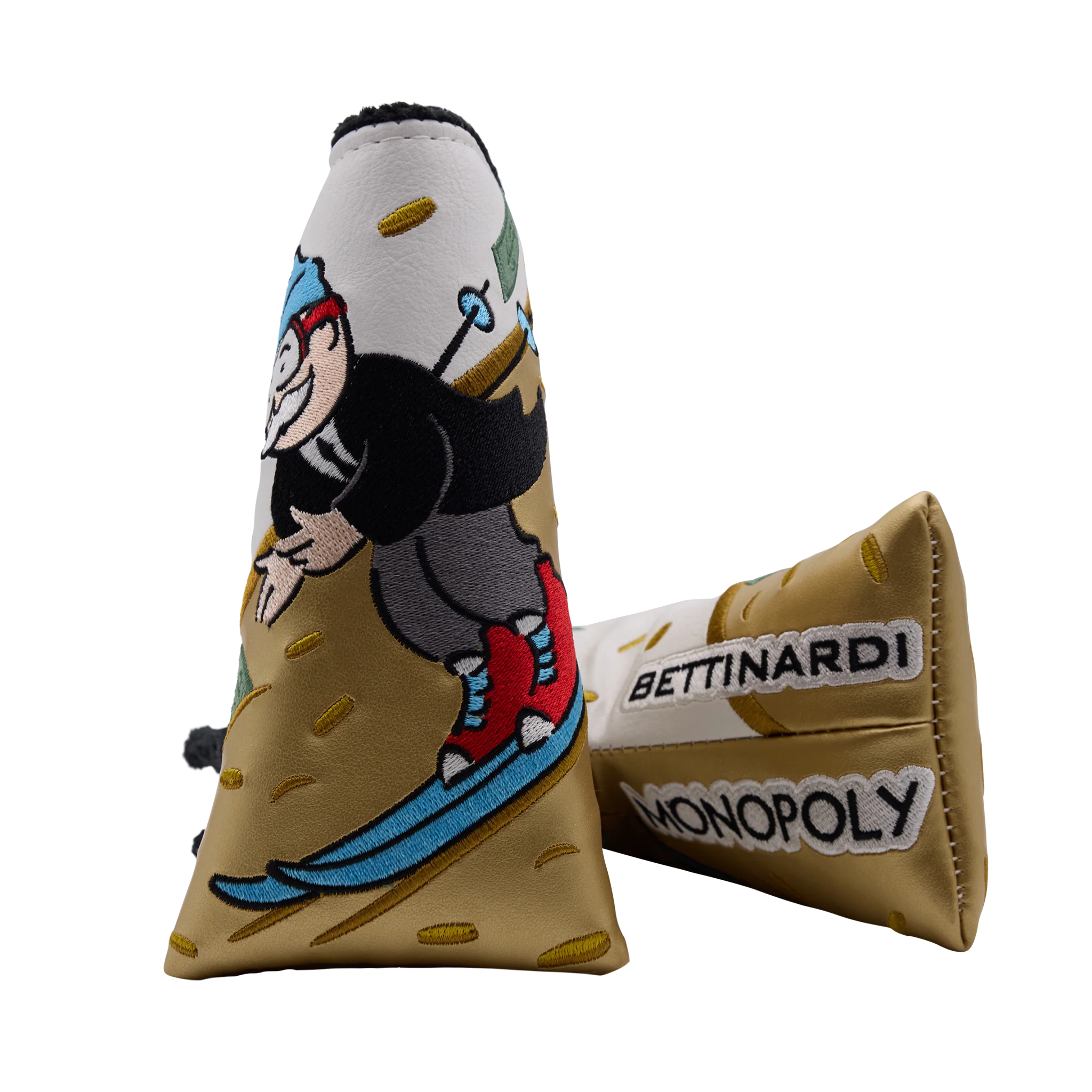 Bettinardi x Monopoly Mr. Monopoly Skiing Blade Putter Headcover