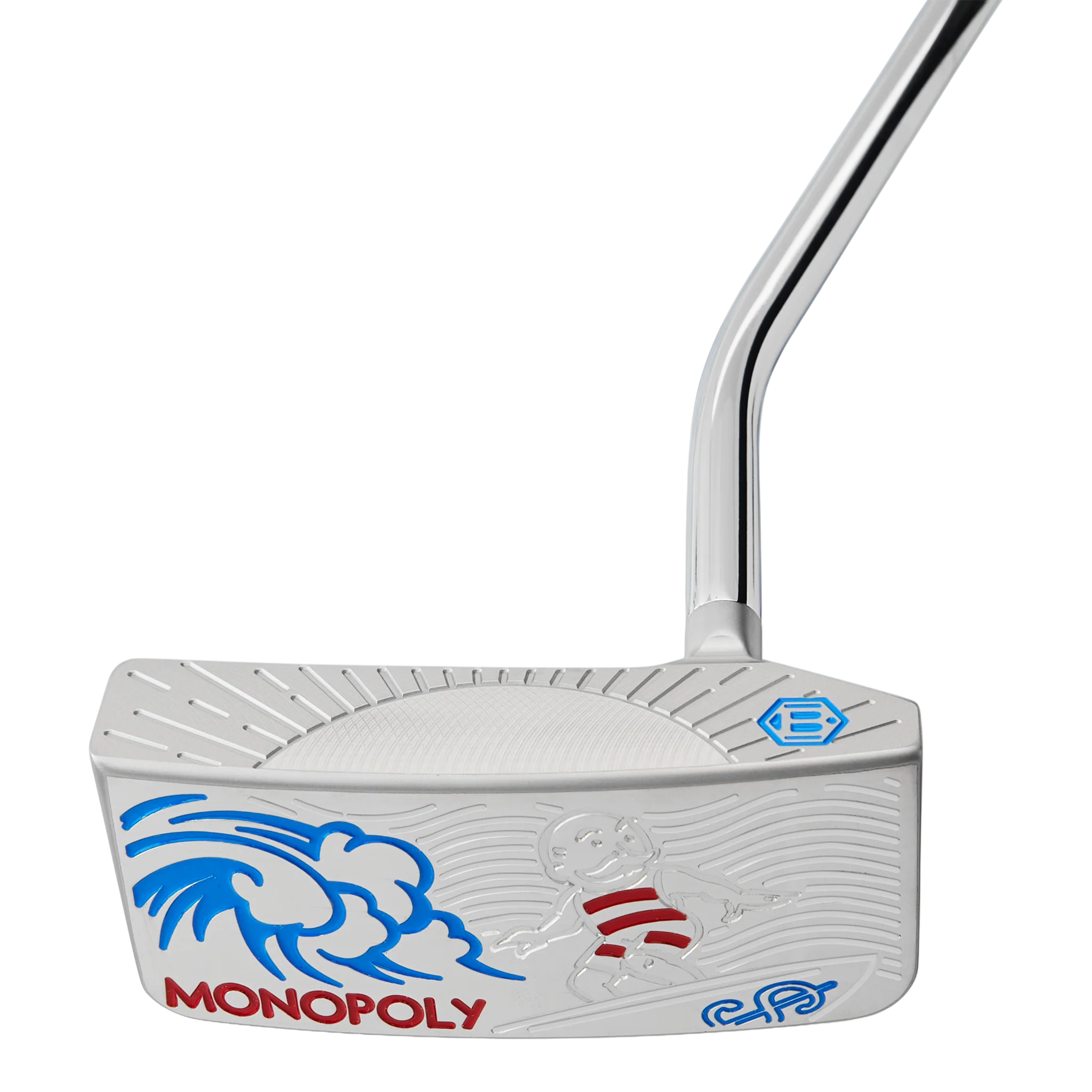 Bettinardi x Monopoly Mr. Monopoly Surfing 303SS Queen B 6 Limited Run Putter