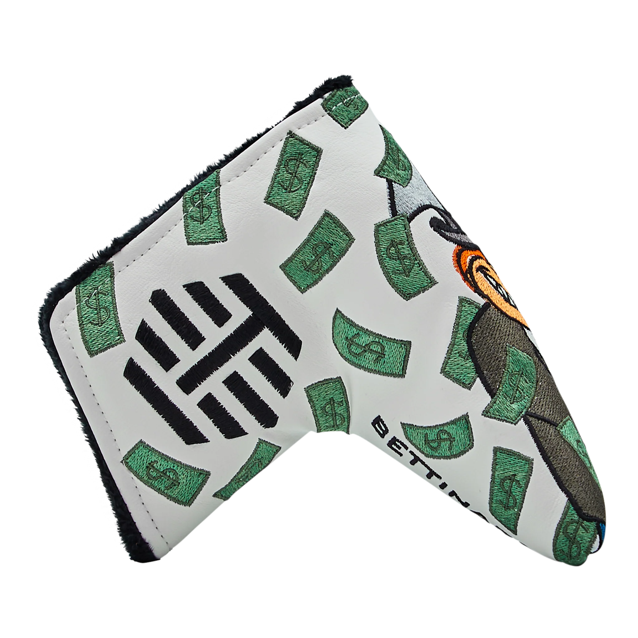 Bettinardi x MONOPOLY Raining Money Cat Blade Putter Headcover - Image 4
