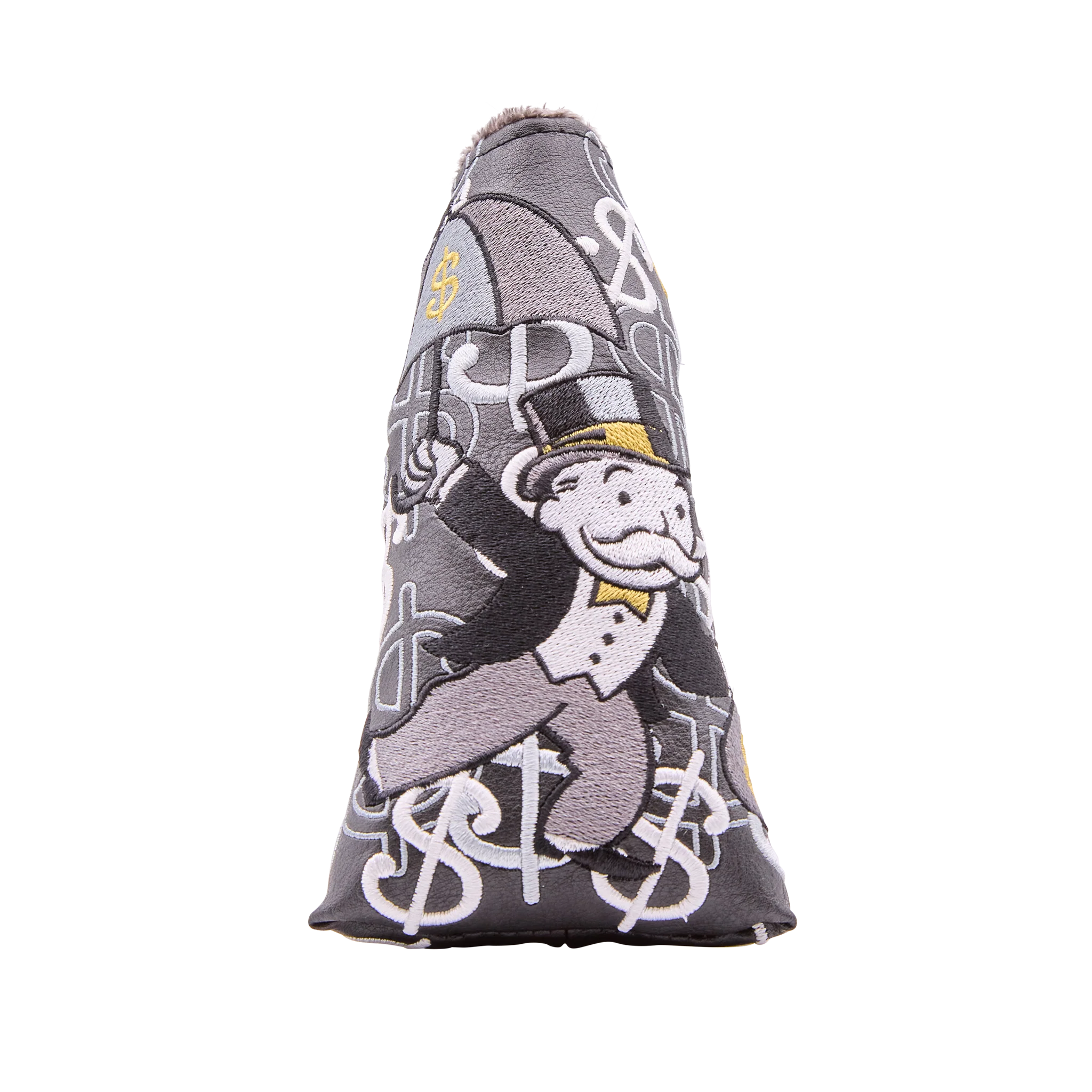 Bettinardi x Monopoly Raining Money Mr. Monopoly Blackout Blade Putter Headcover - Image 3