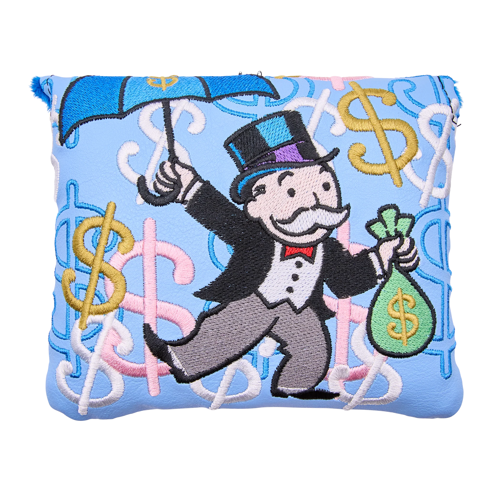 Bettinardi x Monopoly Raining Money Mr. Monopoly Mallet Putter Headcover