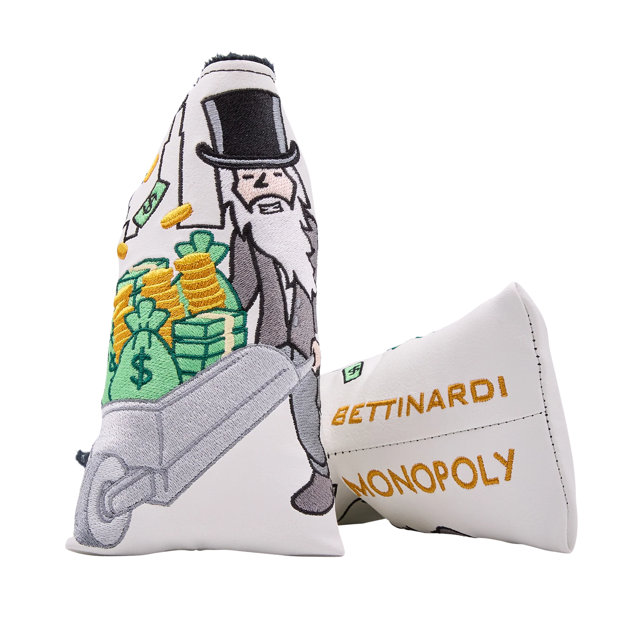 Bettinardi x Monopoly Wheelbarrow Wizard Blade Putter Headcover
