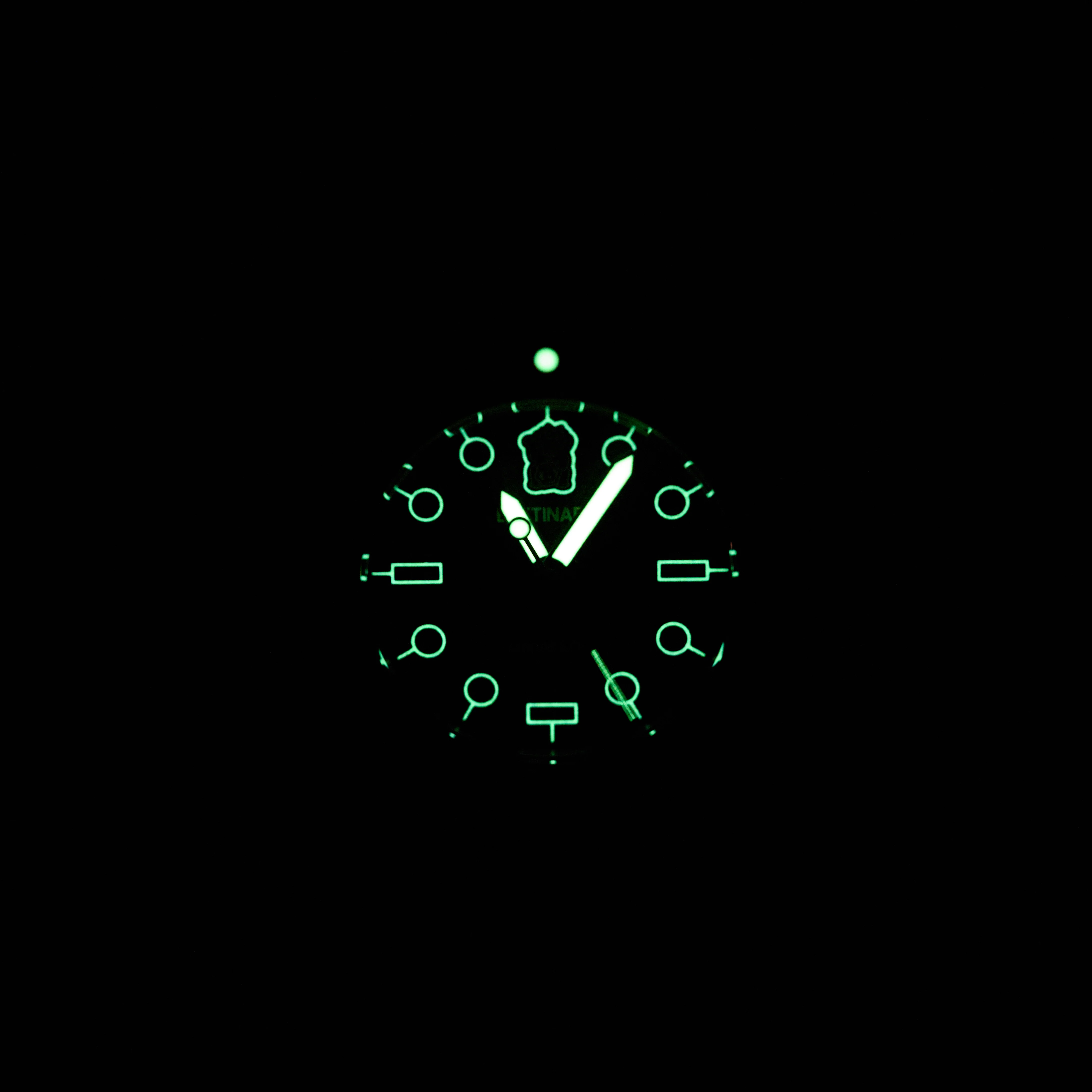 Bettinardi x Unimatic Black Lucky Cat U1 Classic Watch - Image 5