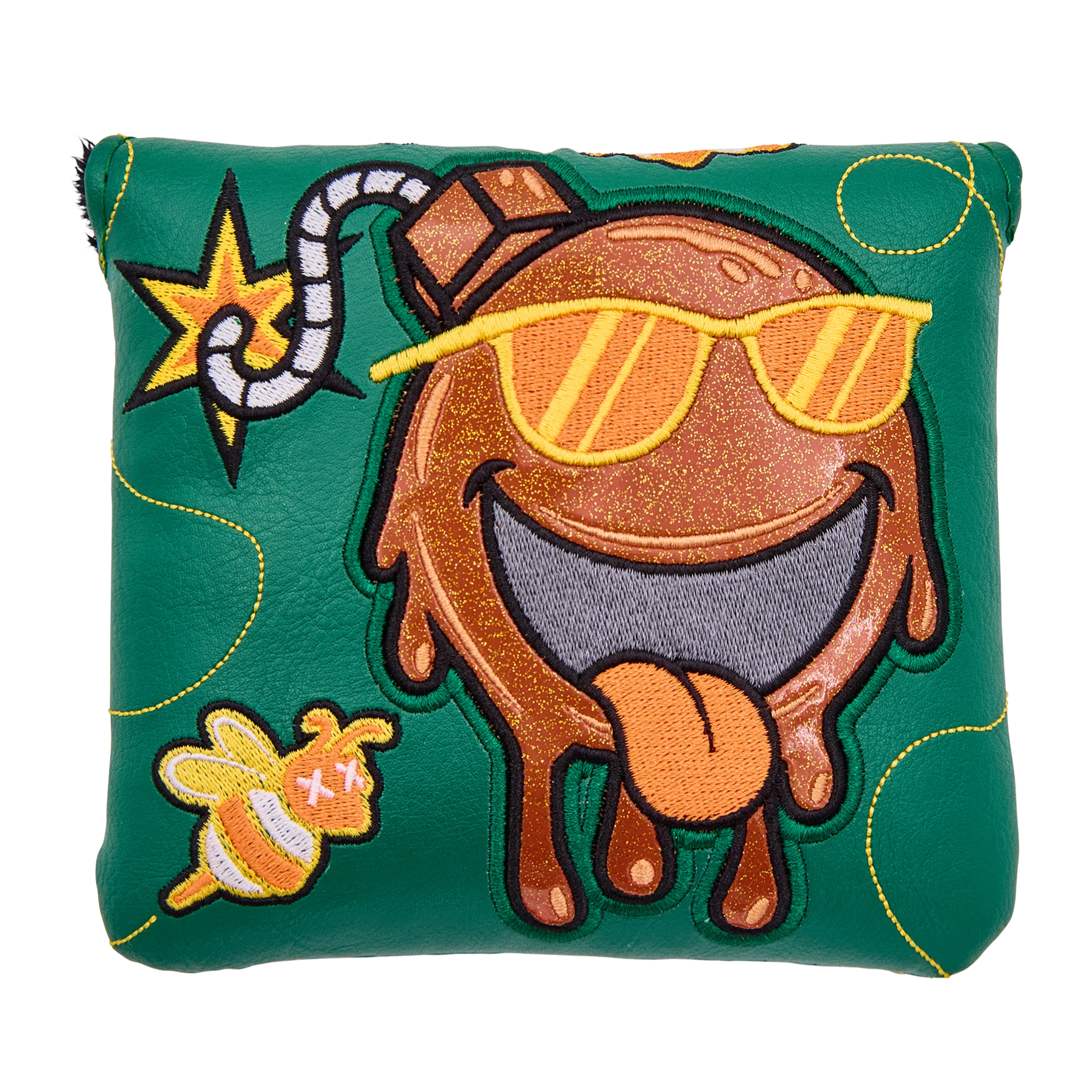 BKS Honey Drip Sunglasses Bomb Mallet Putter Headcover