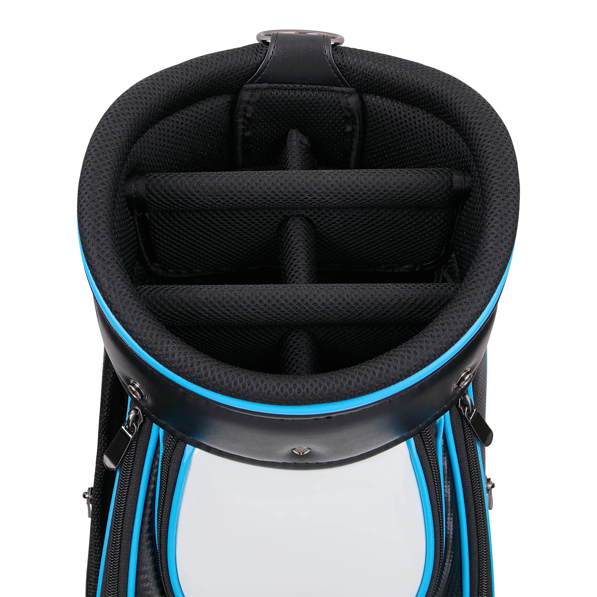 Black and Electric Blue Tour Dept. Staff Bag - Image 5