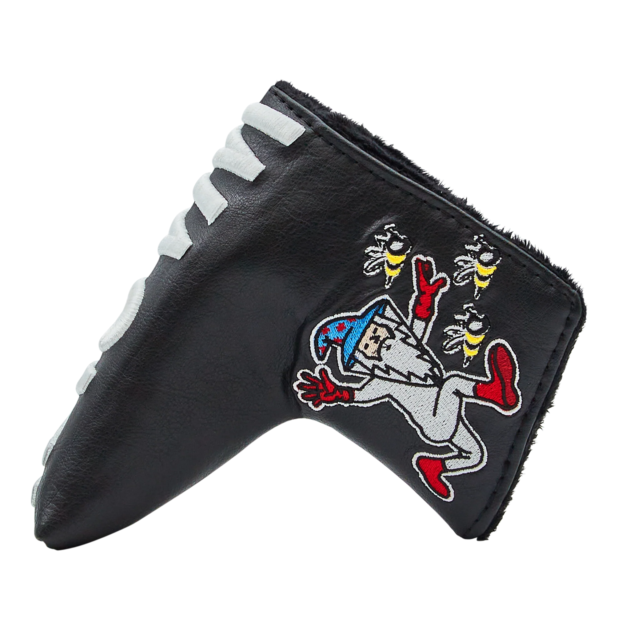 Black Leather WAGMI BKS Blade Headcover - Image 2