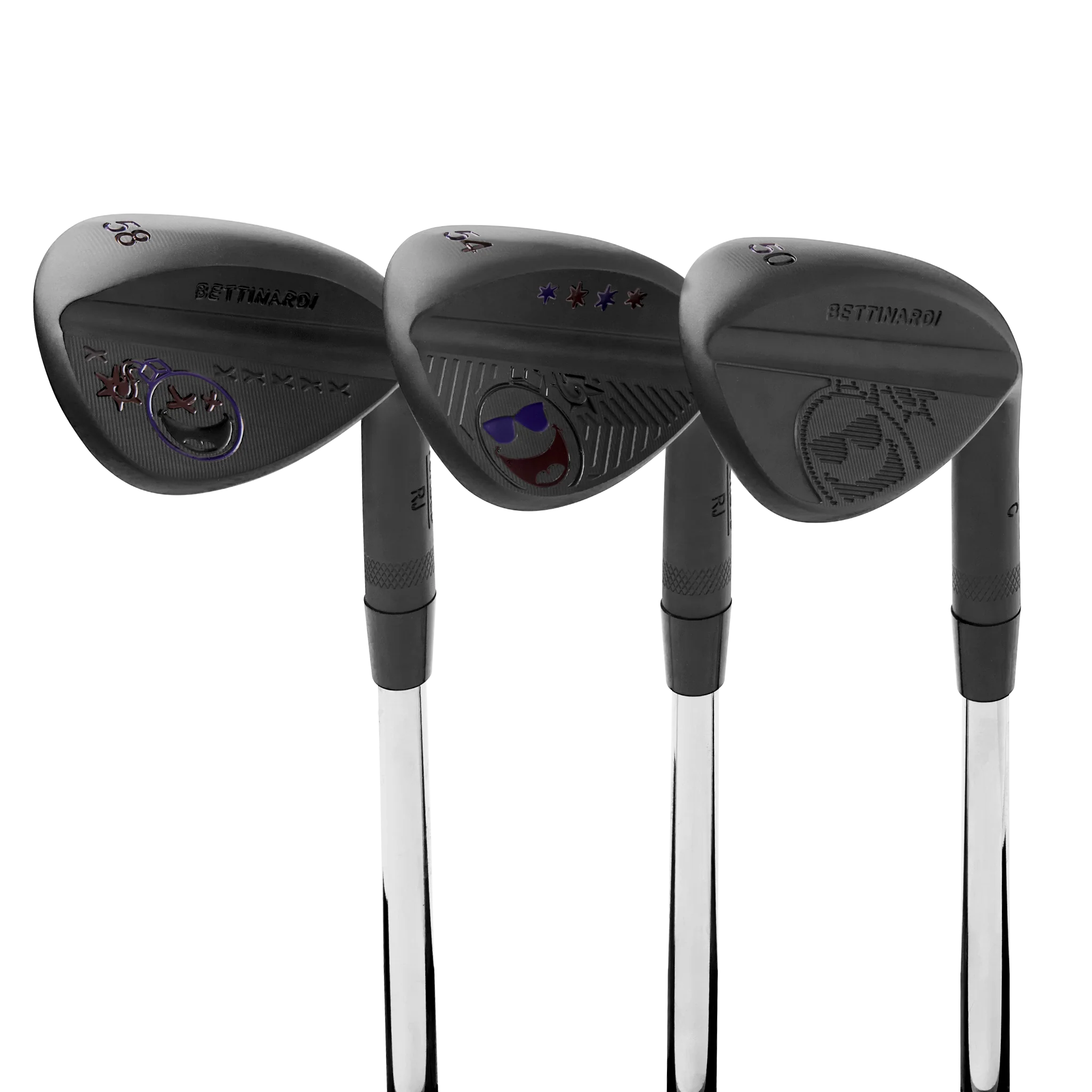Black Magic Betti Bomb Wedge Set (50°, 54°, 58°)