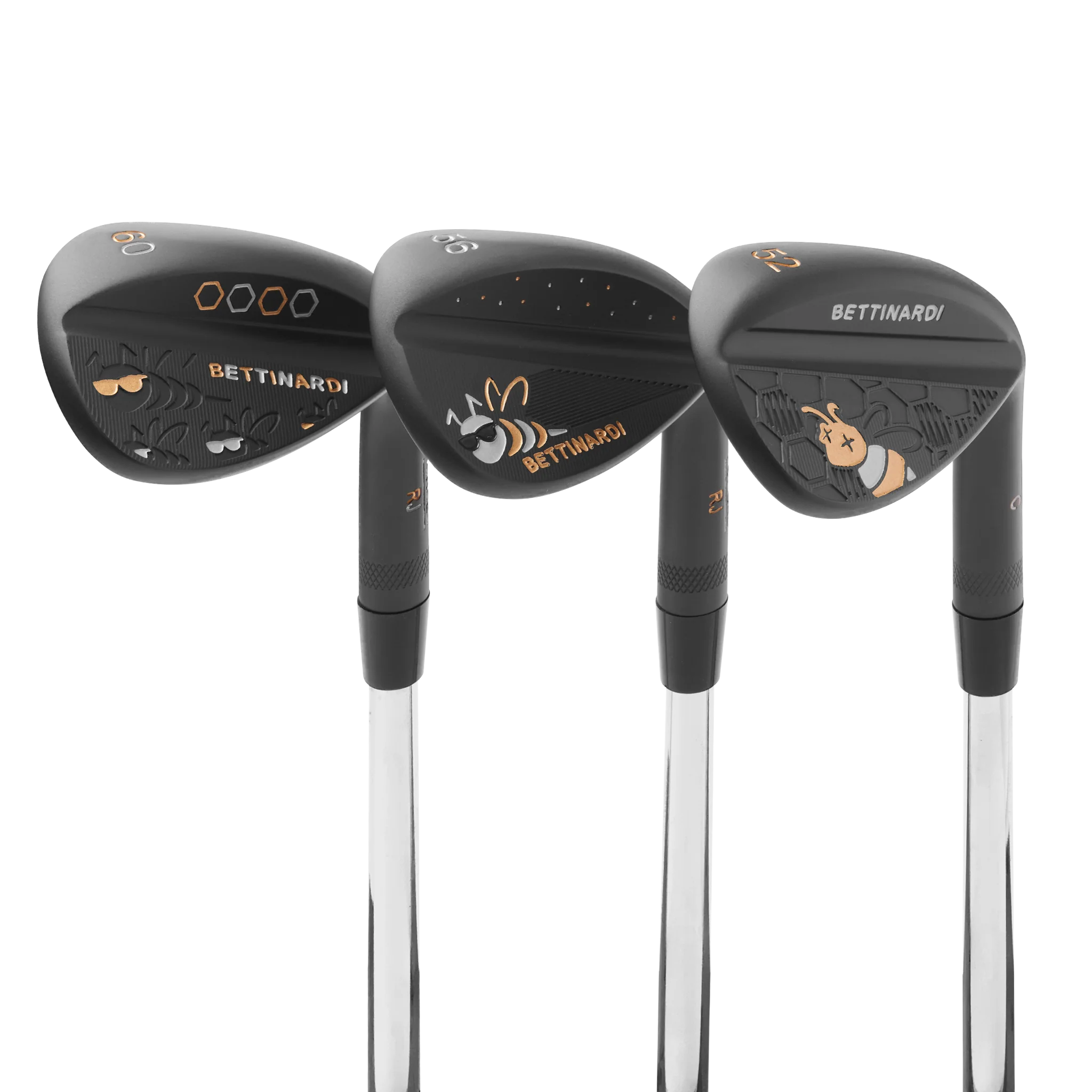 Black Magic ZomBeeCool Wedge Set (52°, 56°, 60°)