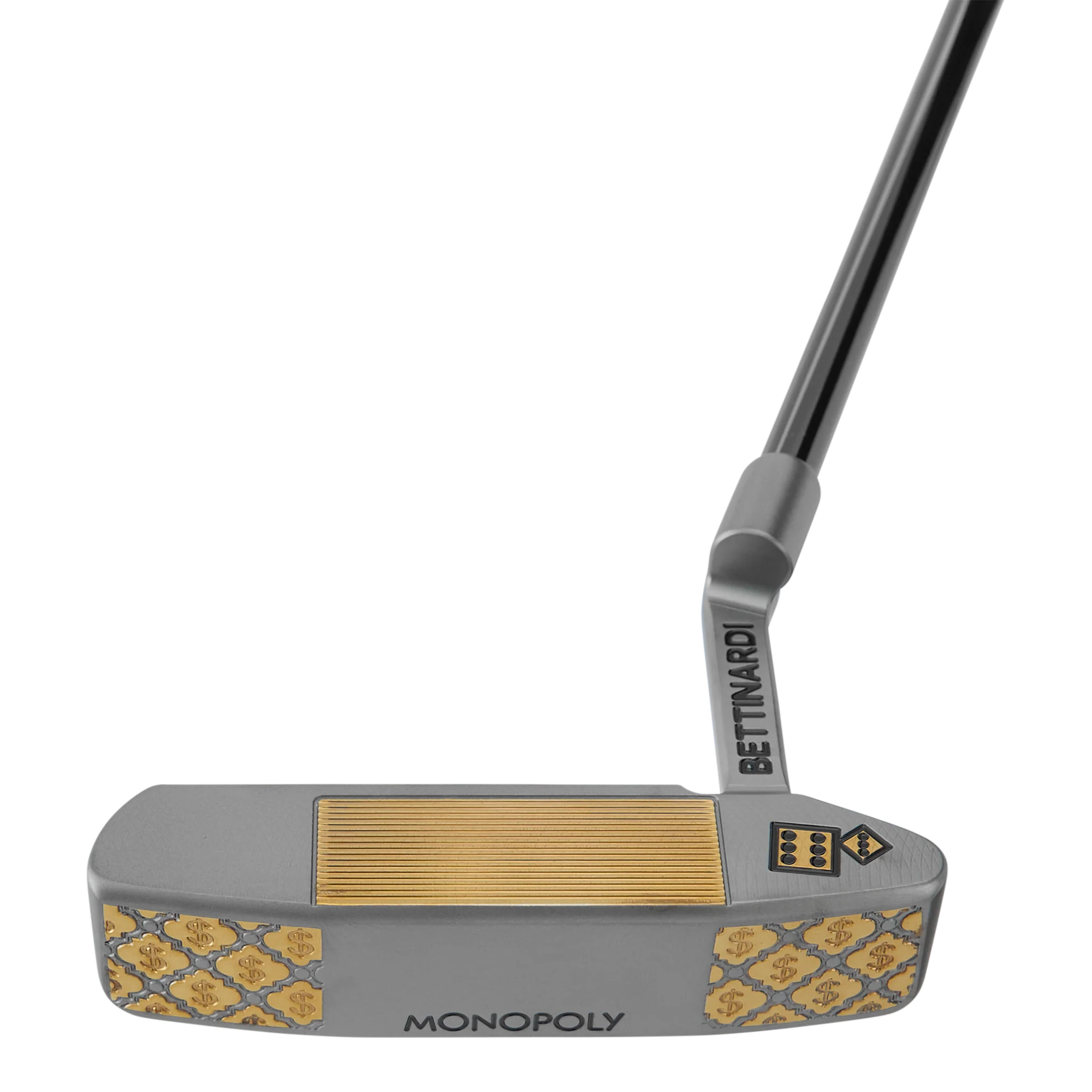 Black Ox Gold Flame Dollar Sign DASS BB8 Tri Putter