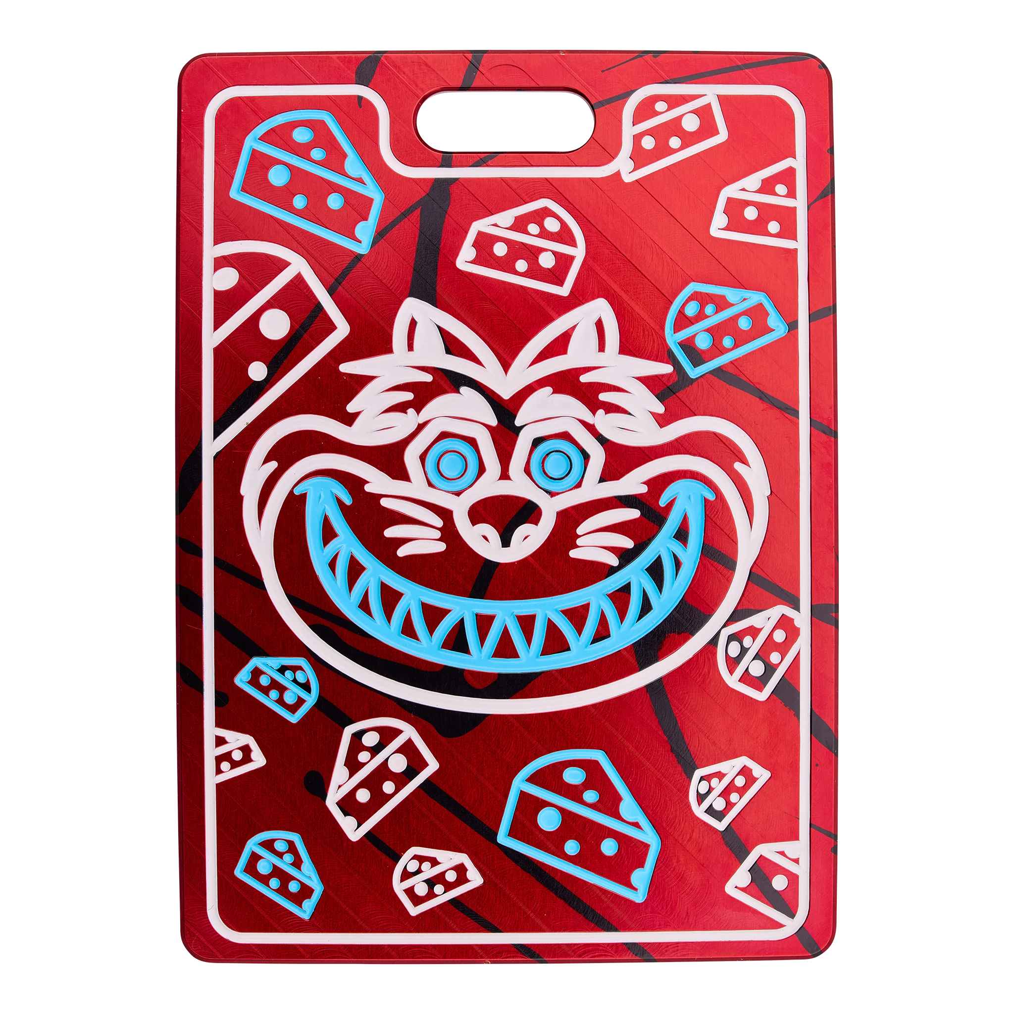 Blue Cheese Fat Cat 6061 Aluminum Bag Tag