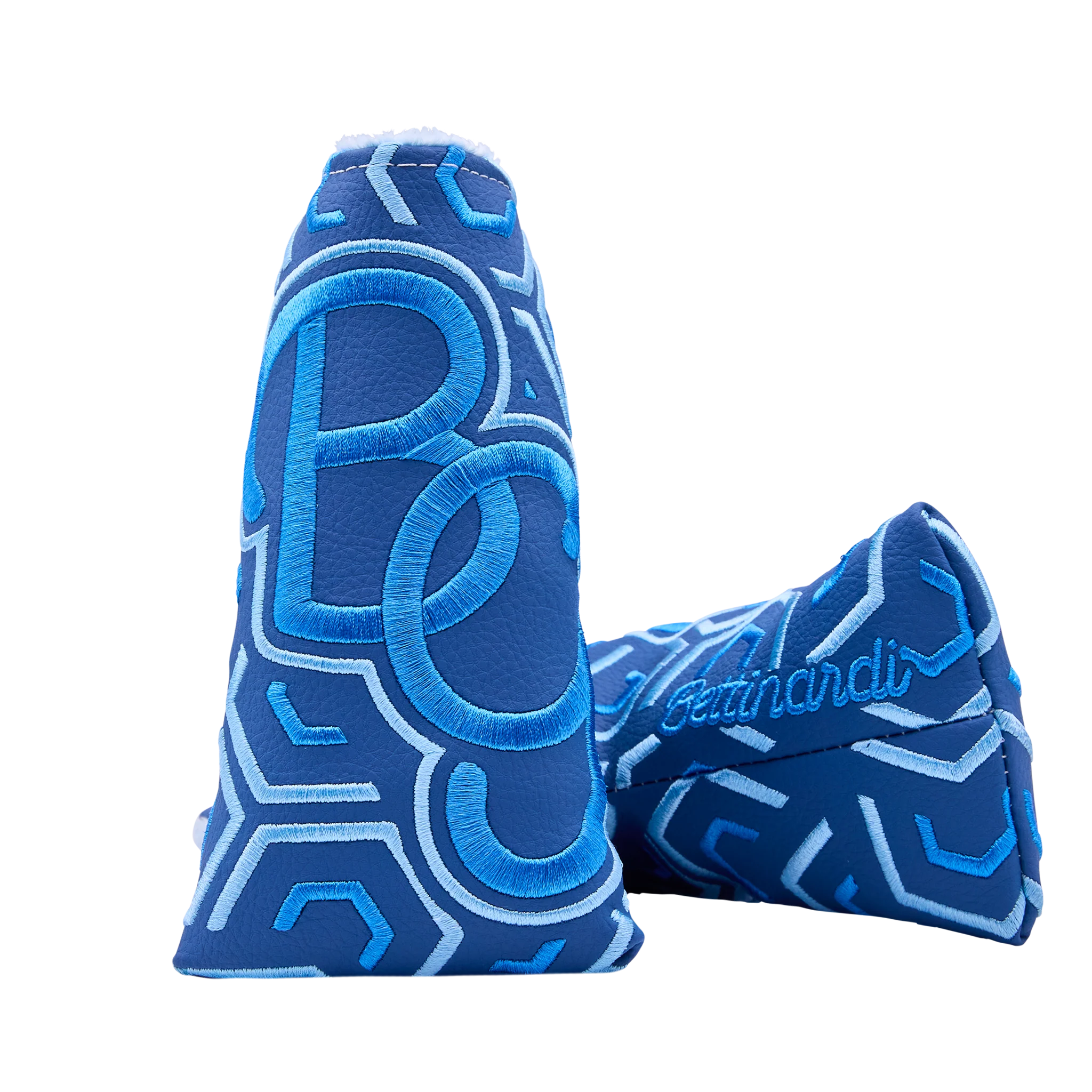 Blue Script BG Blade Putter Headcover