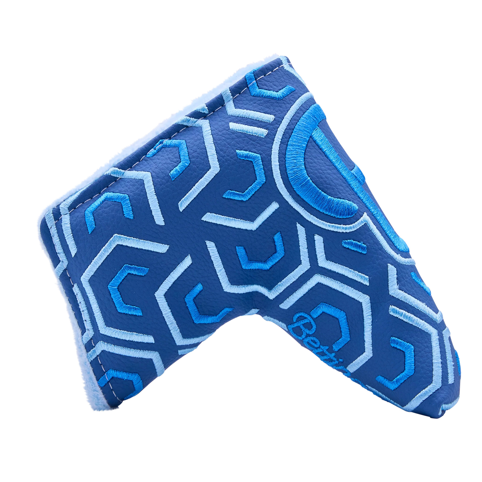 Blue Script BG Blade Putter Headcover - Image 4