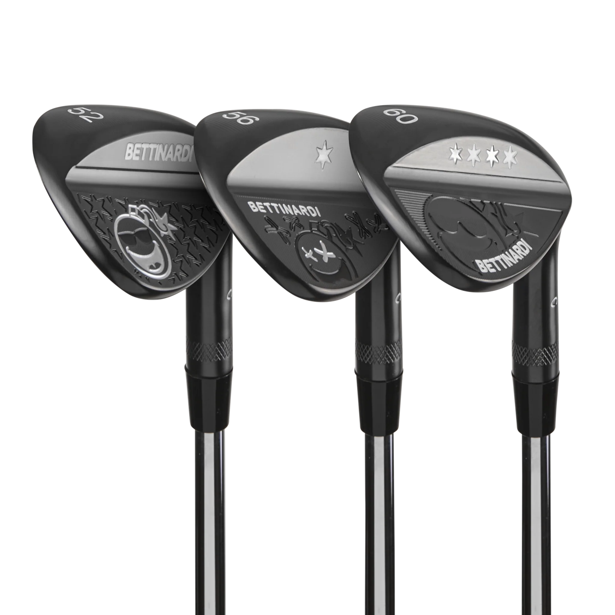 Bomber Black Ox Wedge Set (52°, 56°, 60°)