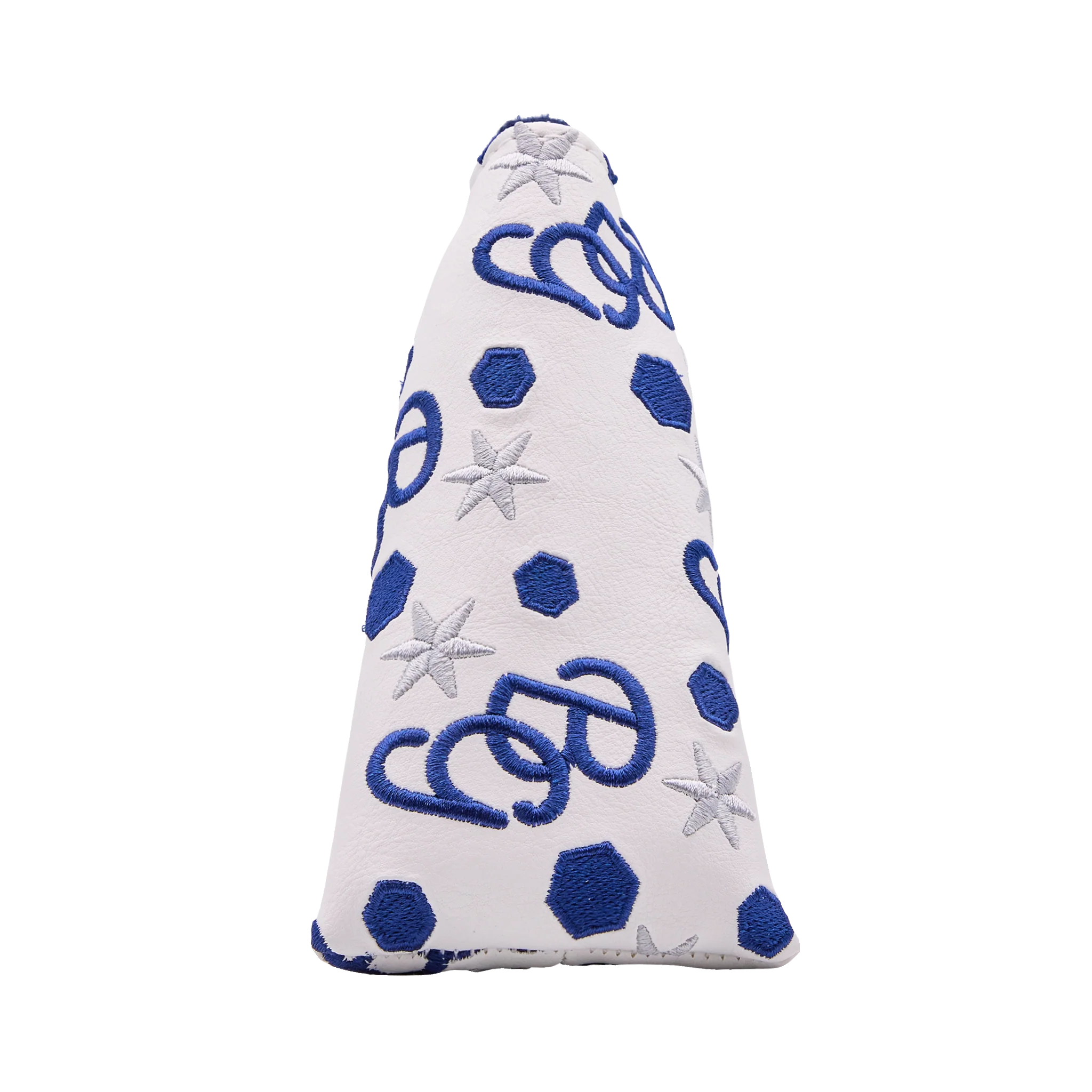 Bright White BG Script Blade Putter Headcover - Image 3