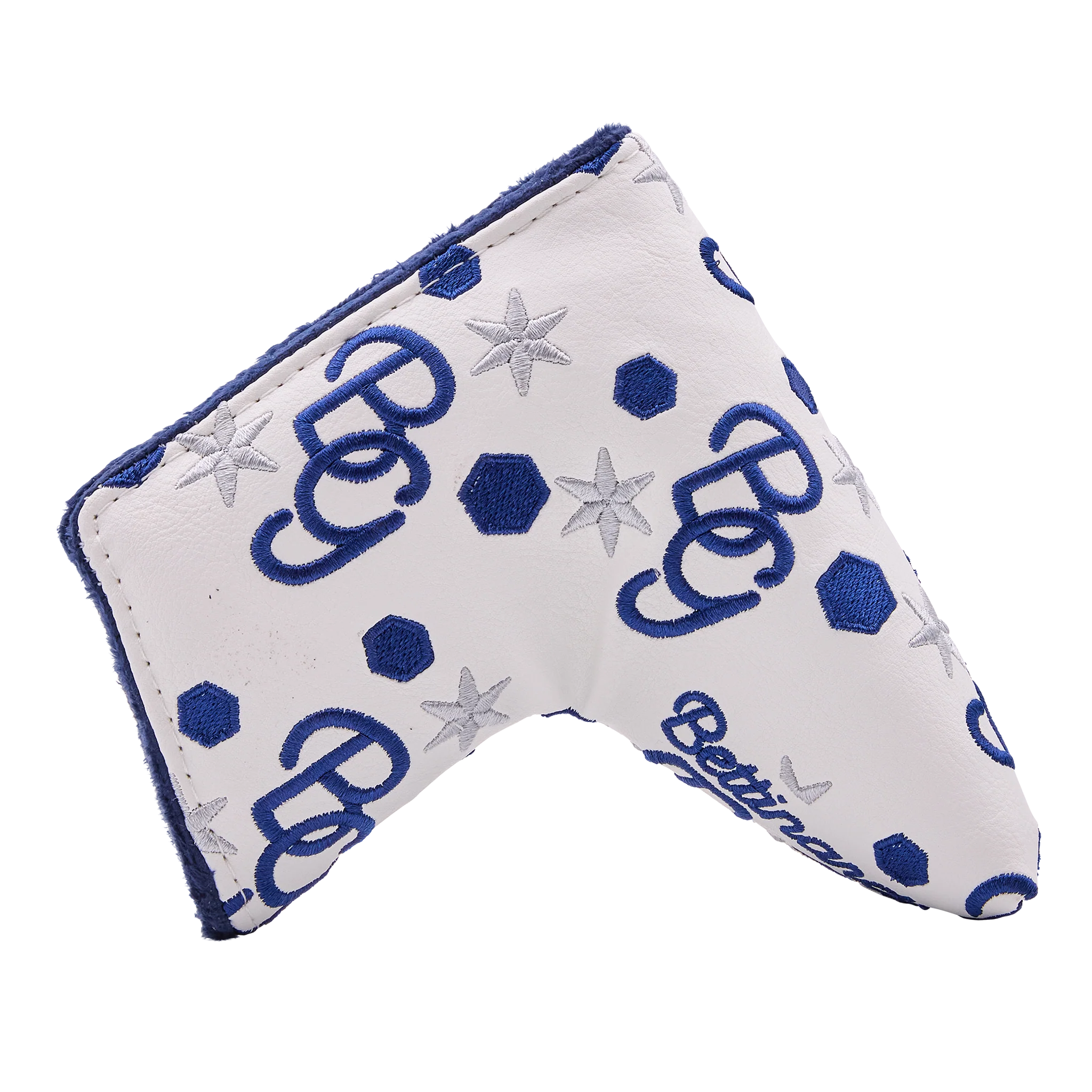 Bright White BG Script Blade Putter Headcover - Image 4