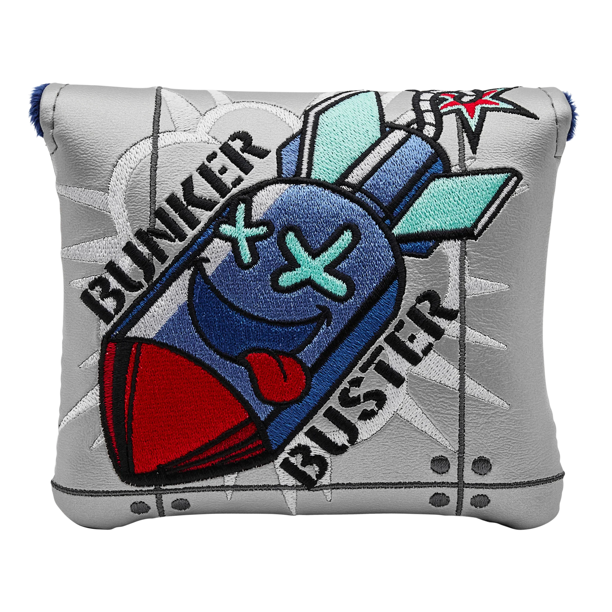 Bunker Buster Bomb Center Shafted Mallet Putter Headcover