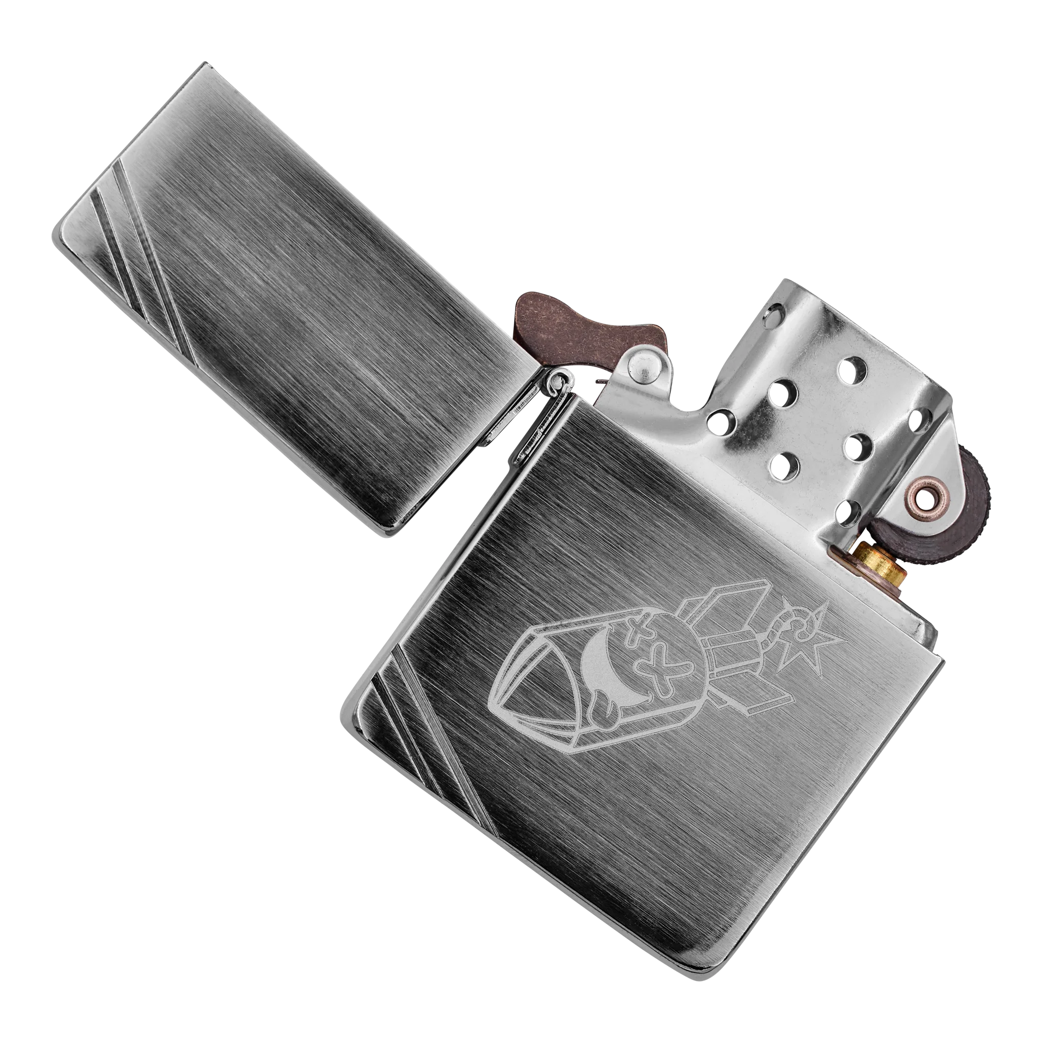 Bunker Buster Bomb Zippo Slashed 1935 Replica Lighter - Image 3