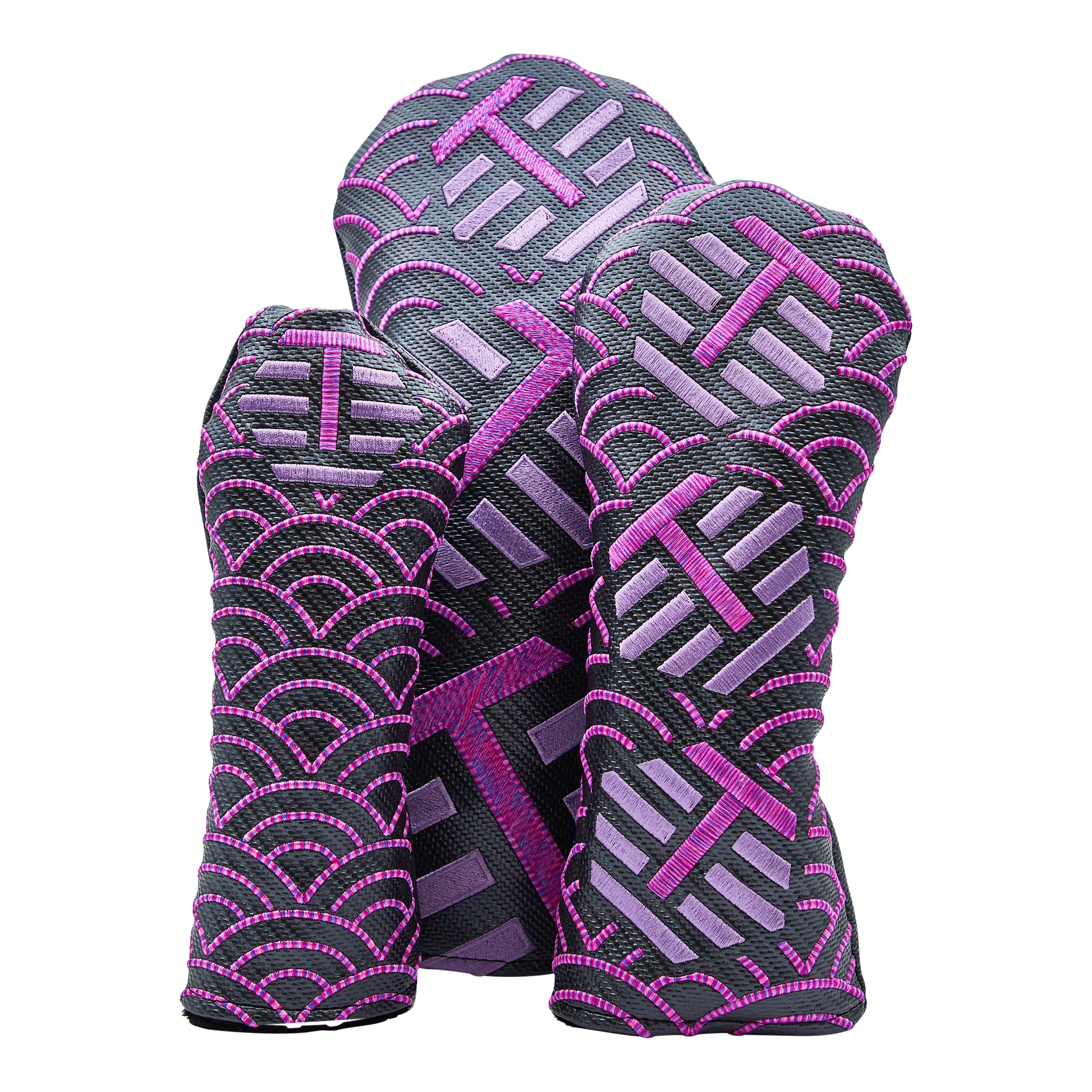 Carbon Fiber Purple T-Hive Wood Set