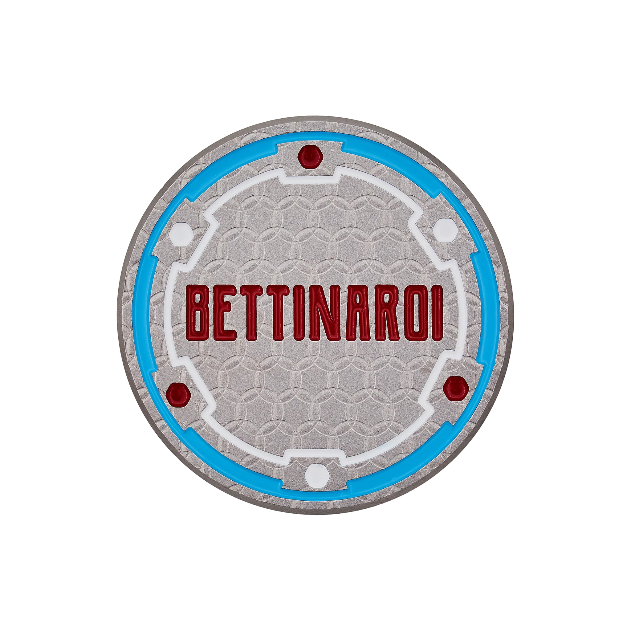 Chicago Star Poker Chip Ball Marker - Image 2