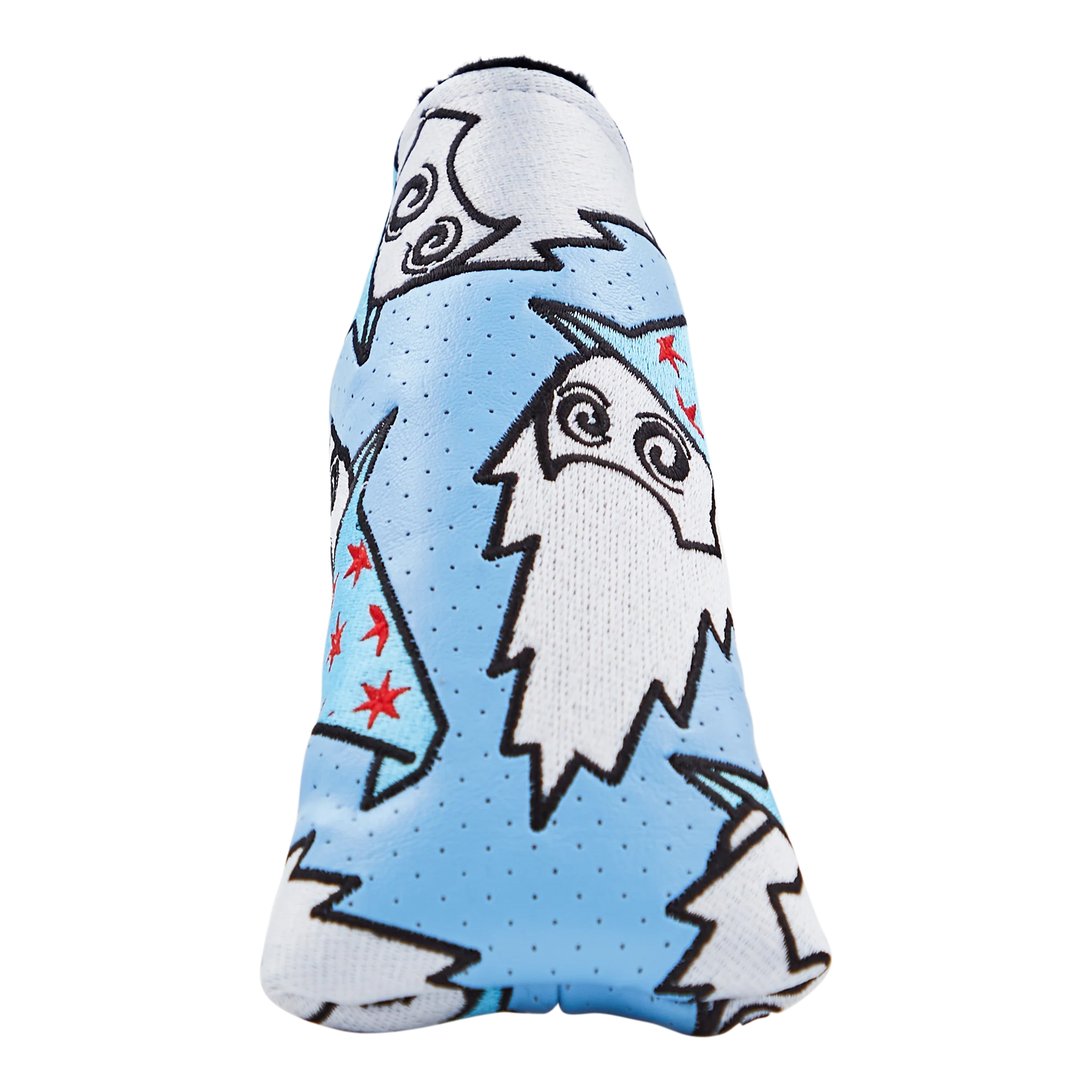 Dancing Buckets Malbon Wizard Putter Headcover (Blue) - Image 3