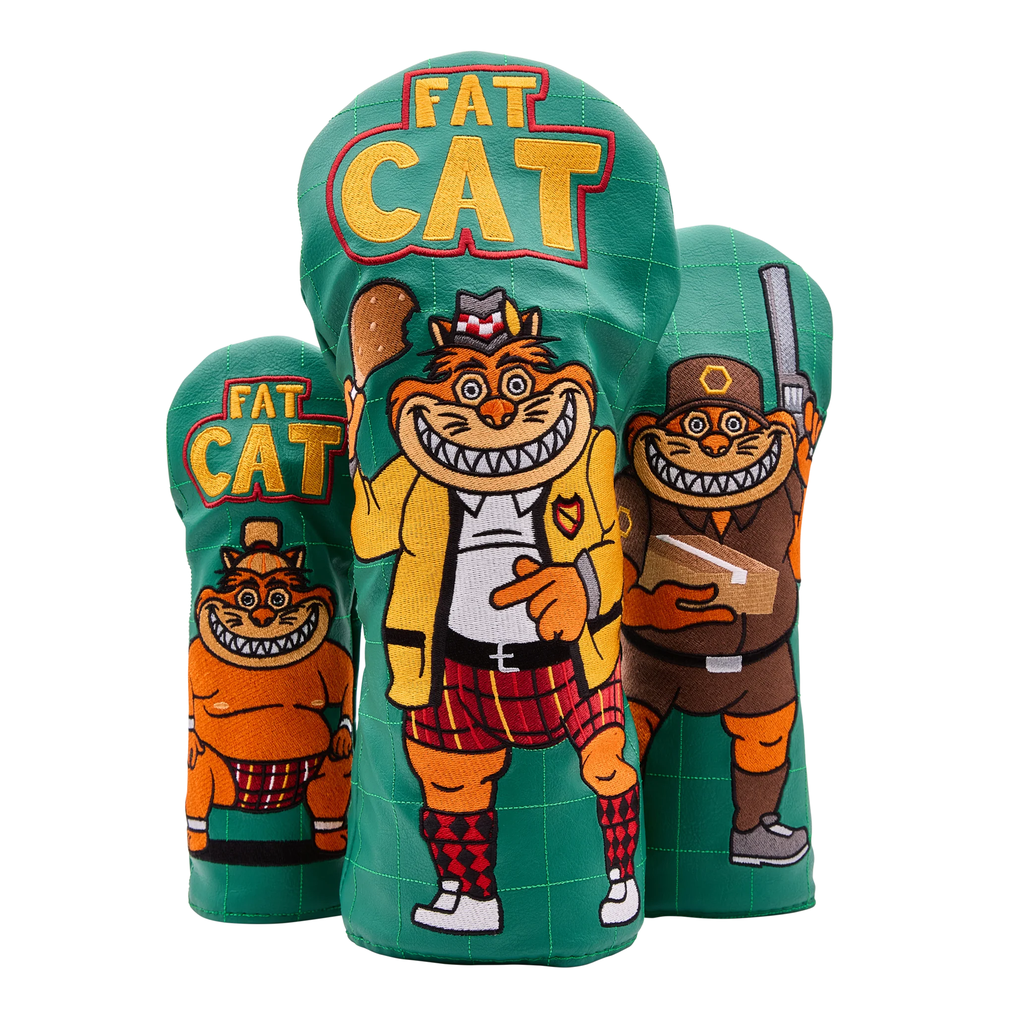 Disguised Extreme Fat Cat Wood Set