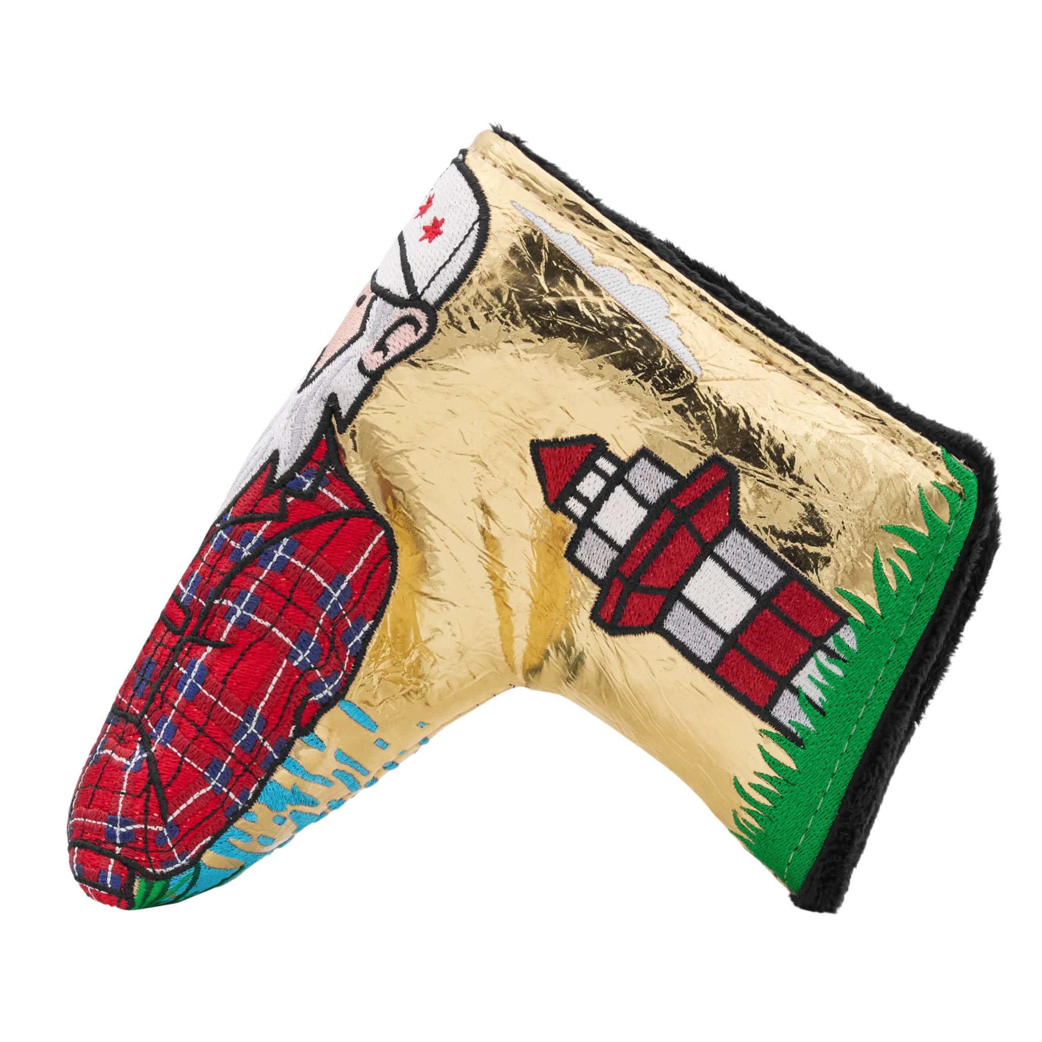 F.A.I Tartan Jacket Wizard Blade Putter Headcover - Image 2