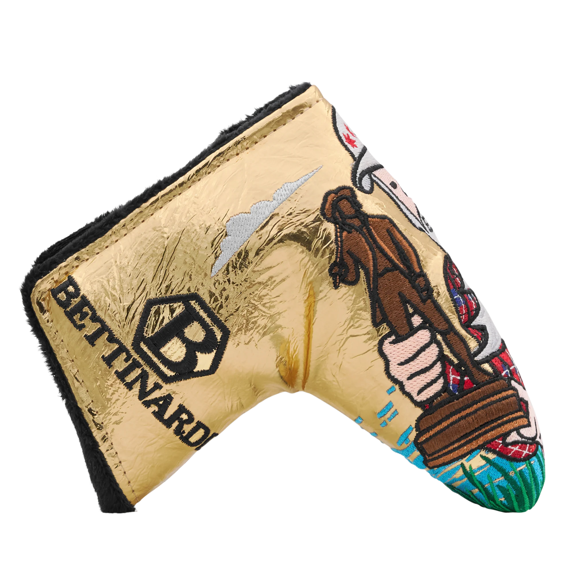 F.A.I Tartan Jacket Wizard Blade Putter Headcover - Image 3