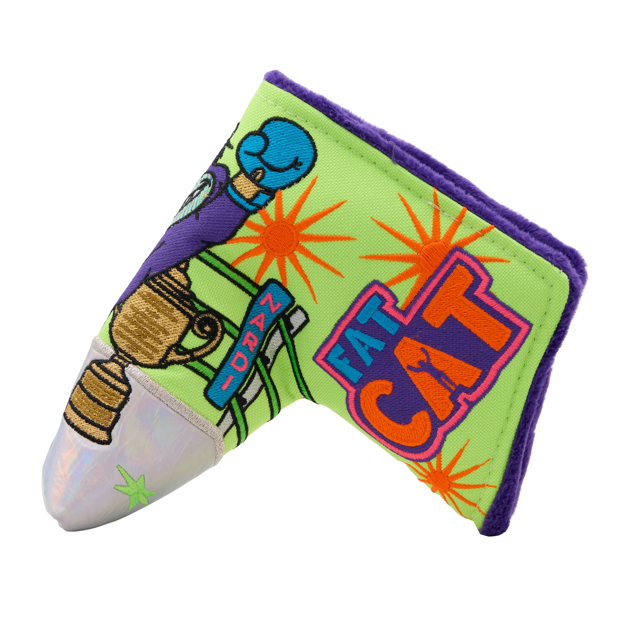 FAI Fighter Fat Cat Blade Putter Headcover - Image 3