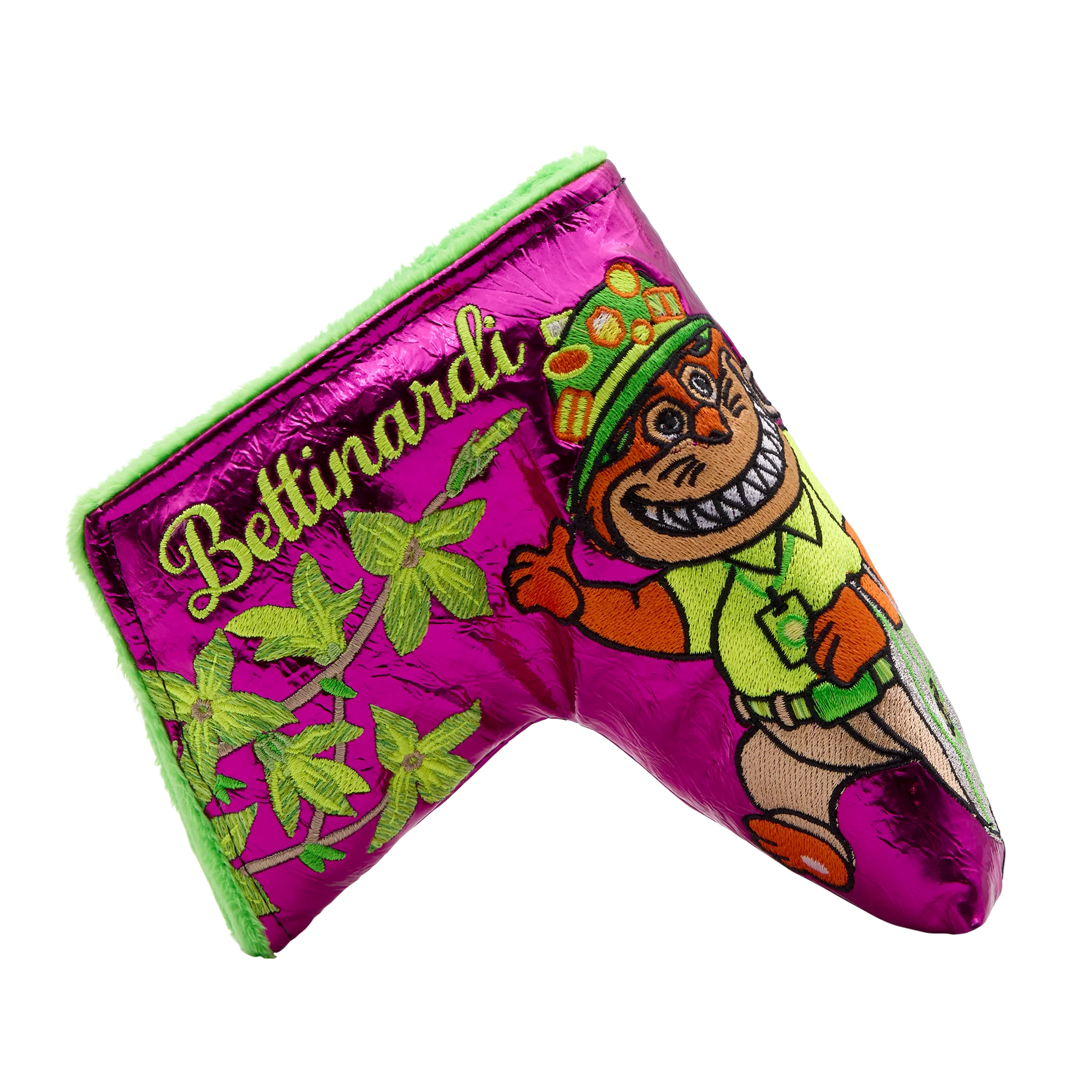 FAI Spring Classic Gallery Buddies Pink Foil Blade Putter Headcover - Image 3