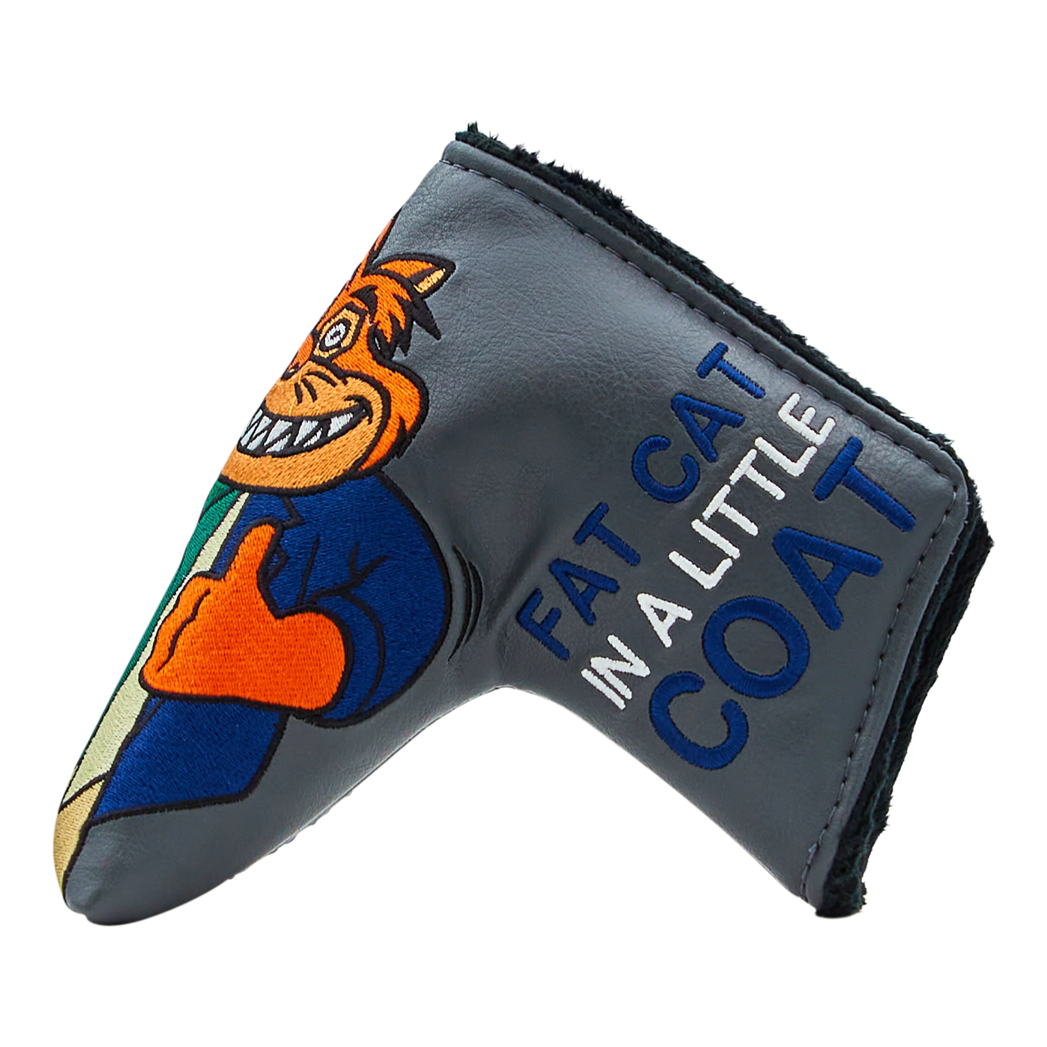 FAT CAT IN A LITTLE COAT BLADE Putter Headcover - Image 4