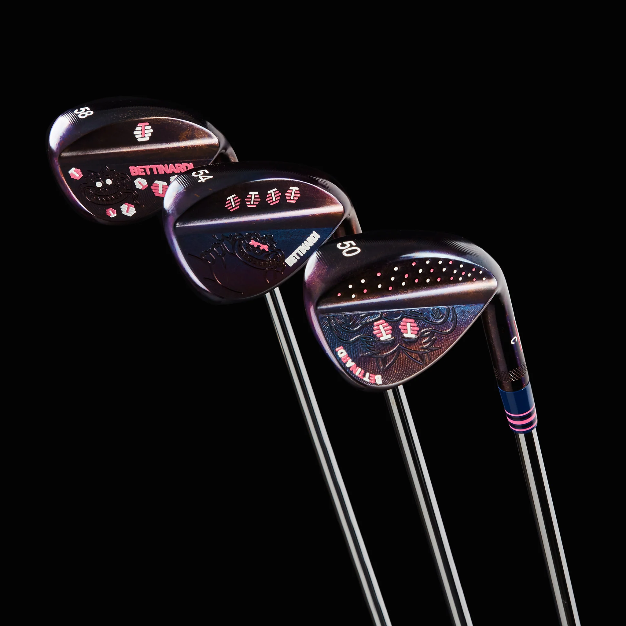 Fat Cat Purple Flame Wedges (50, 54, 58)