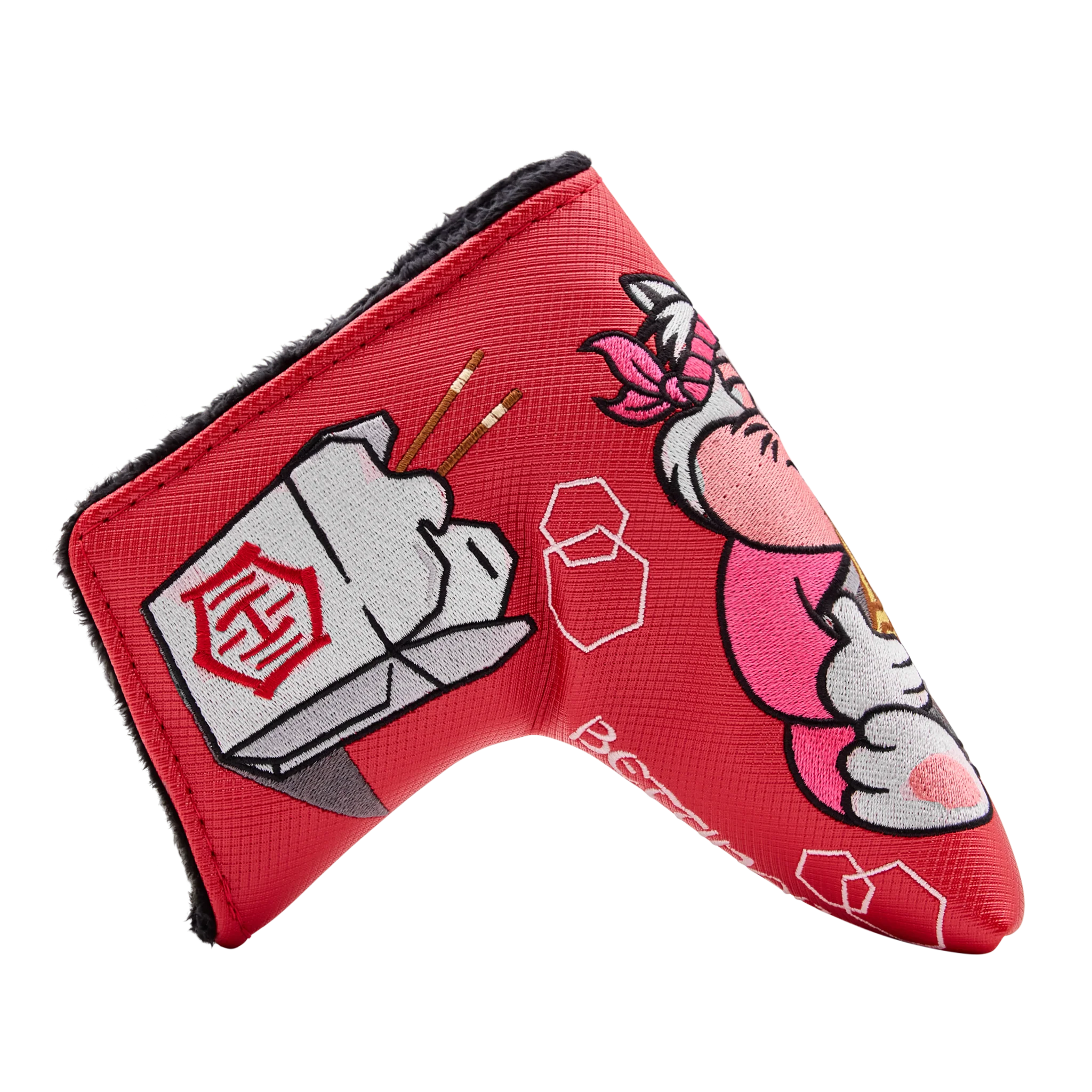 Fat Cat Ramen Blade Putter Headcover - Oak Brook Exclusive - Image 2