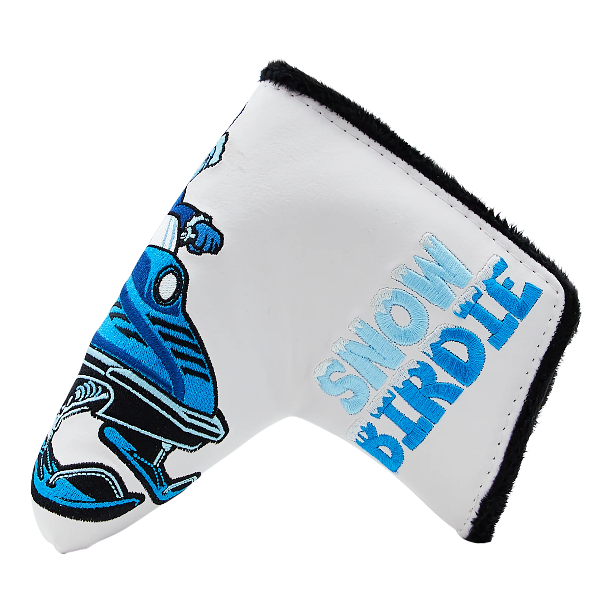 Fat Cat Snow Birdie Blade Putter Headcover (White) - Image 4