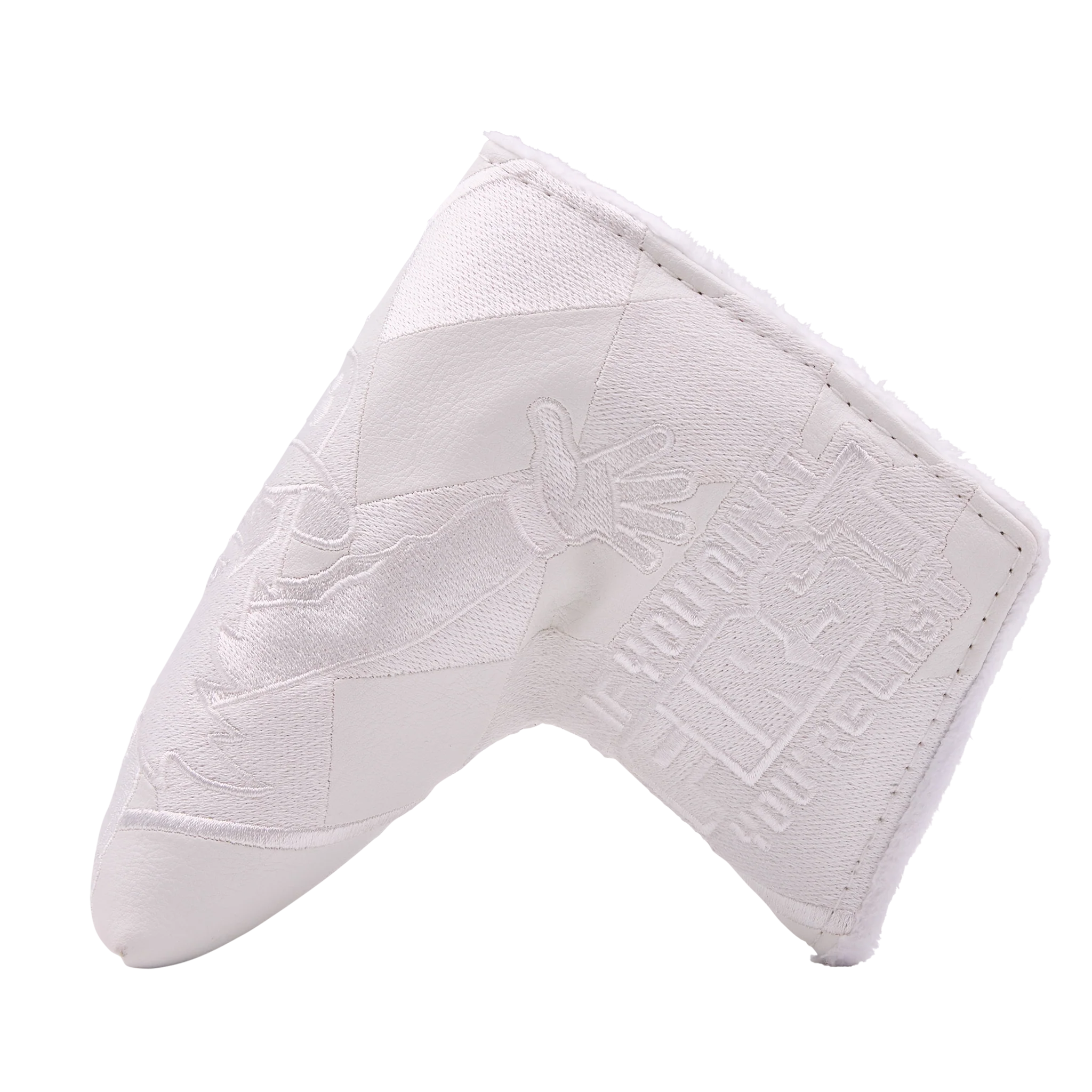 First Place or Bust White Buffalo Blade Putter Headcover - Image 2
