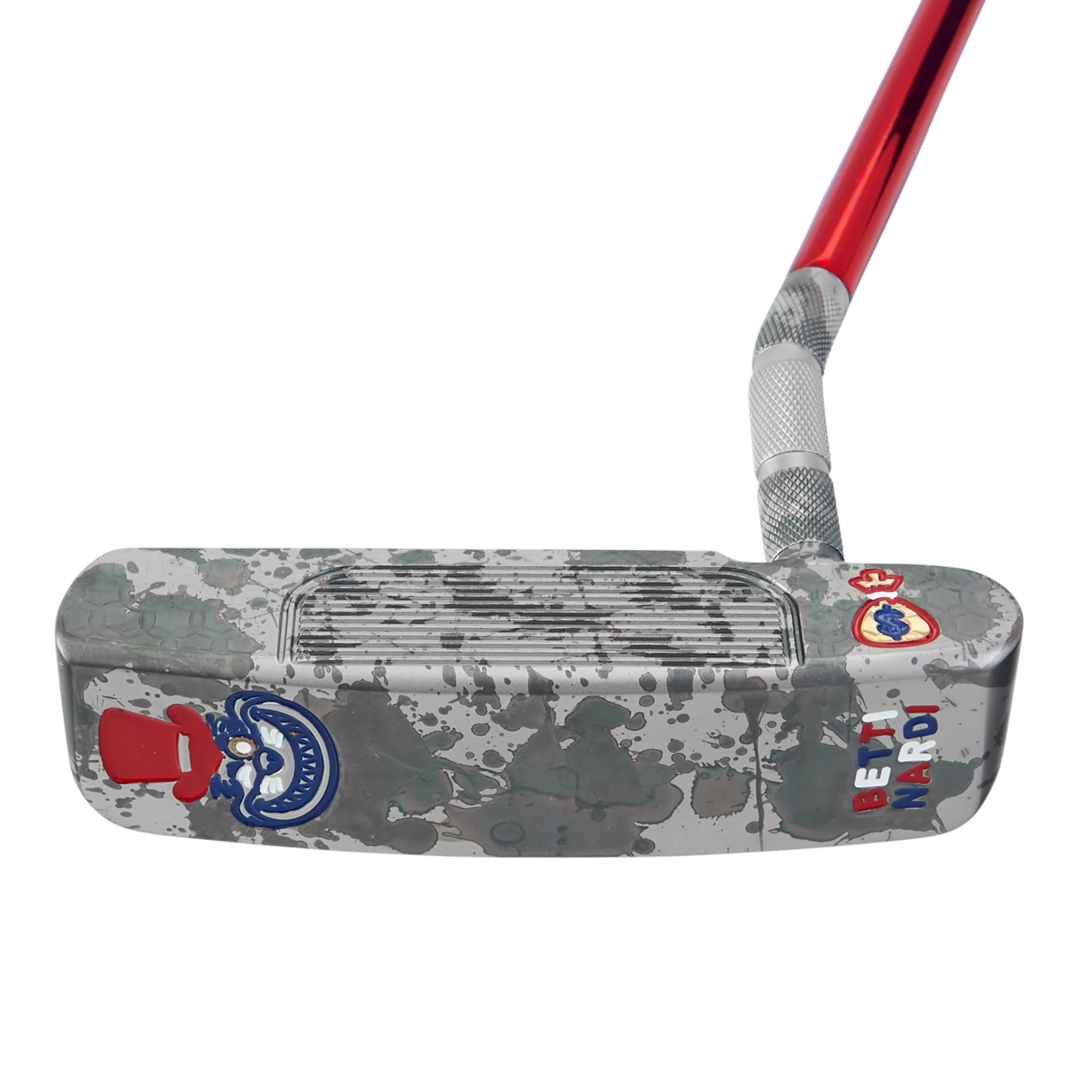 Gangster Cat Black Acid Splash Fancy Neck BB0 1-of-1 Putter