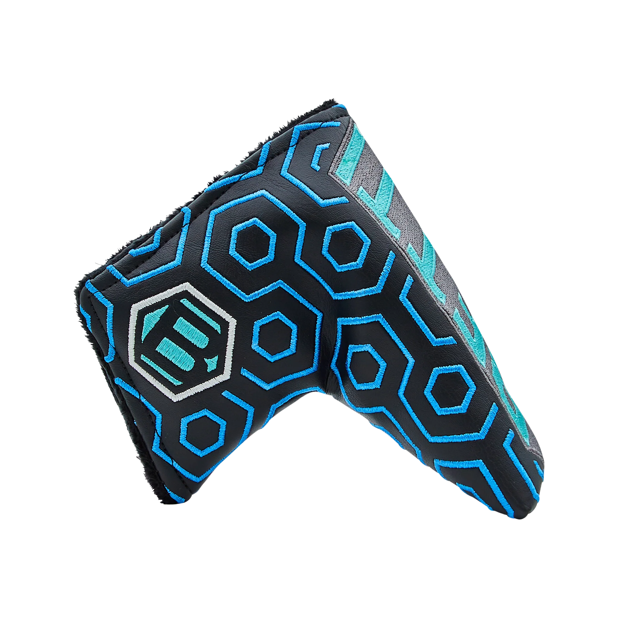 Geometric Blue Blade Headcover - Image 4
