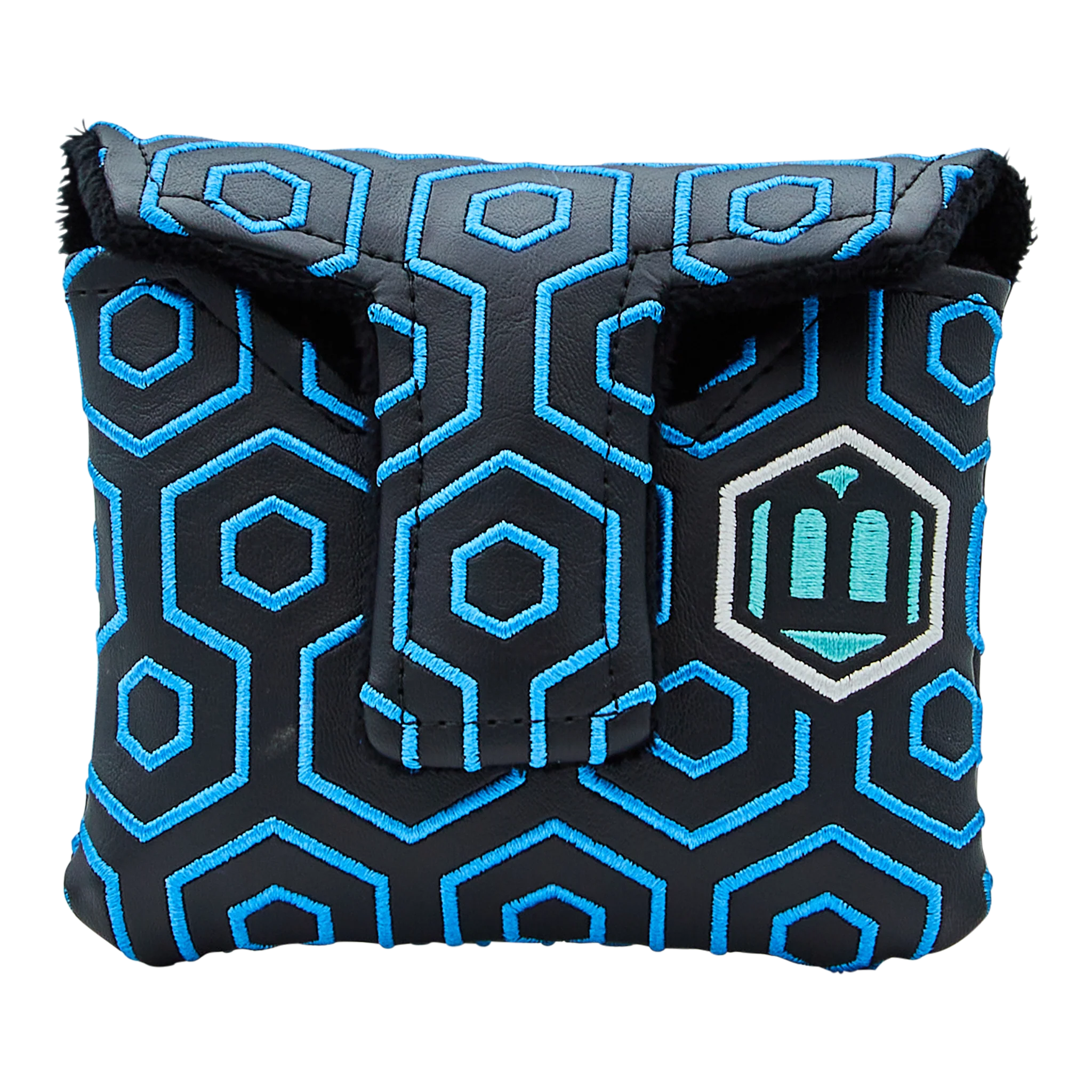 Geometric Blue Mallet Headcover - Image 2