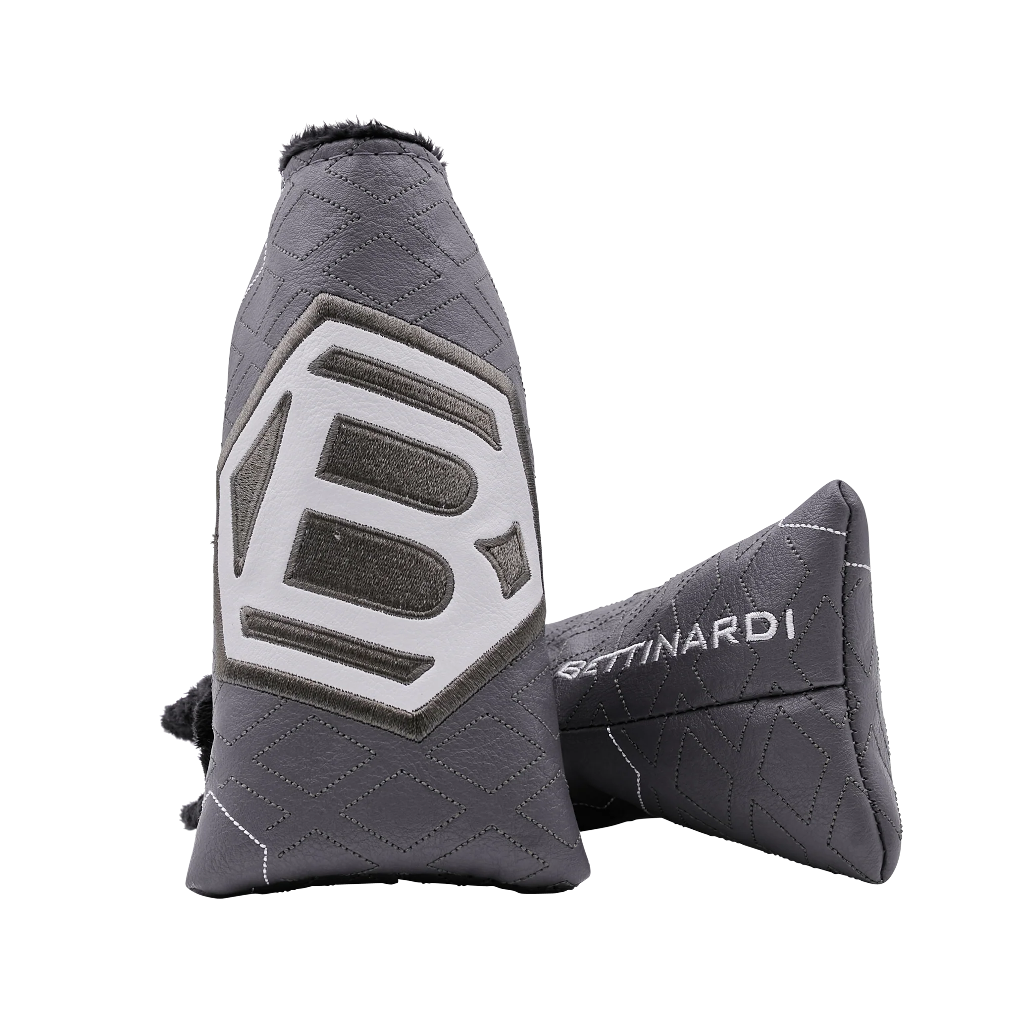 Graphite & Steel Diamond Face Hex B Blade Putter Headcover
