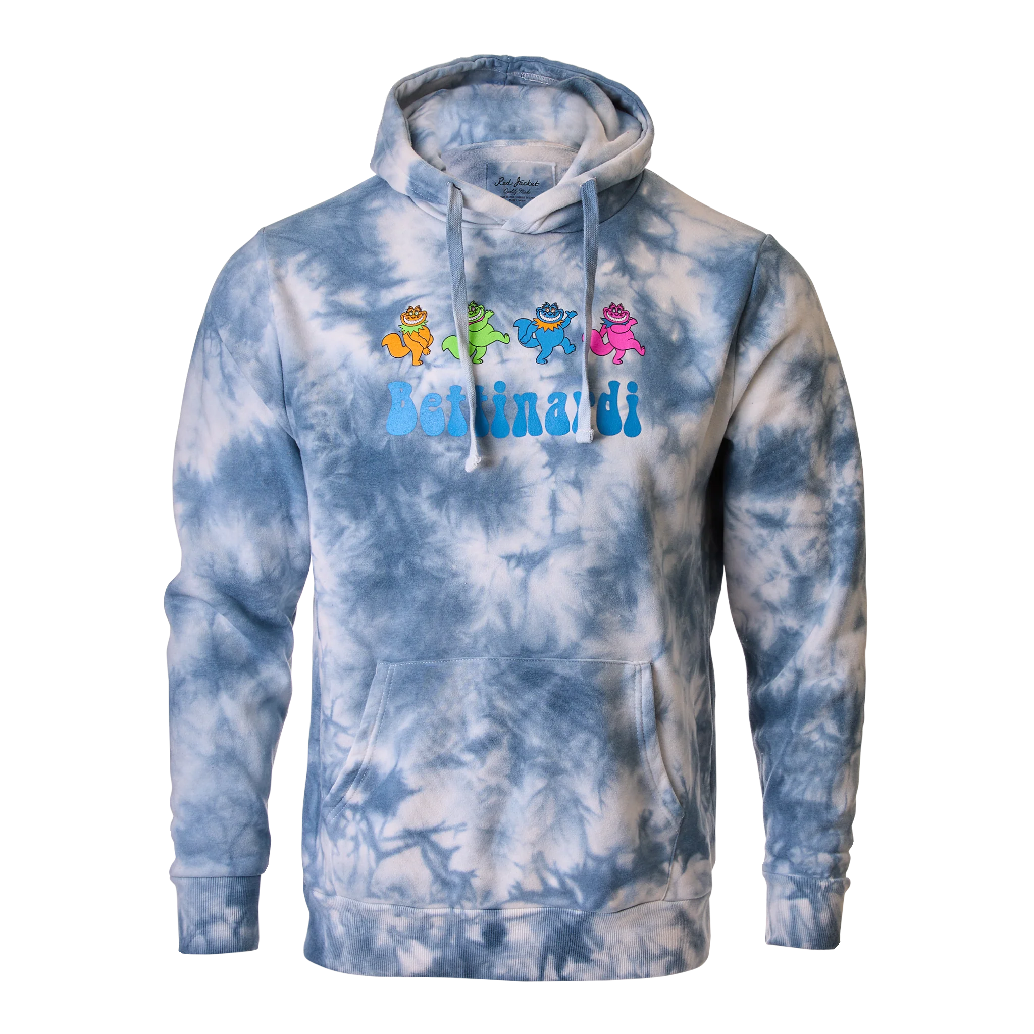 Grateful Cat Acid Wash Hoodie