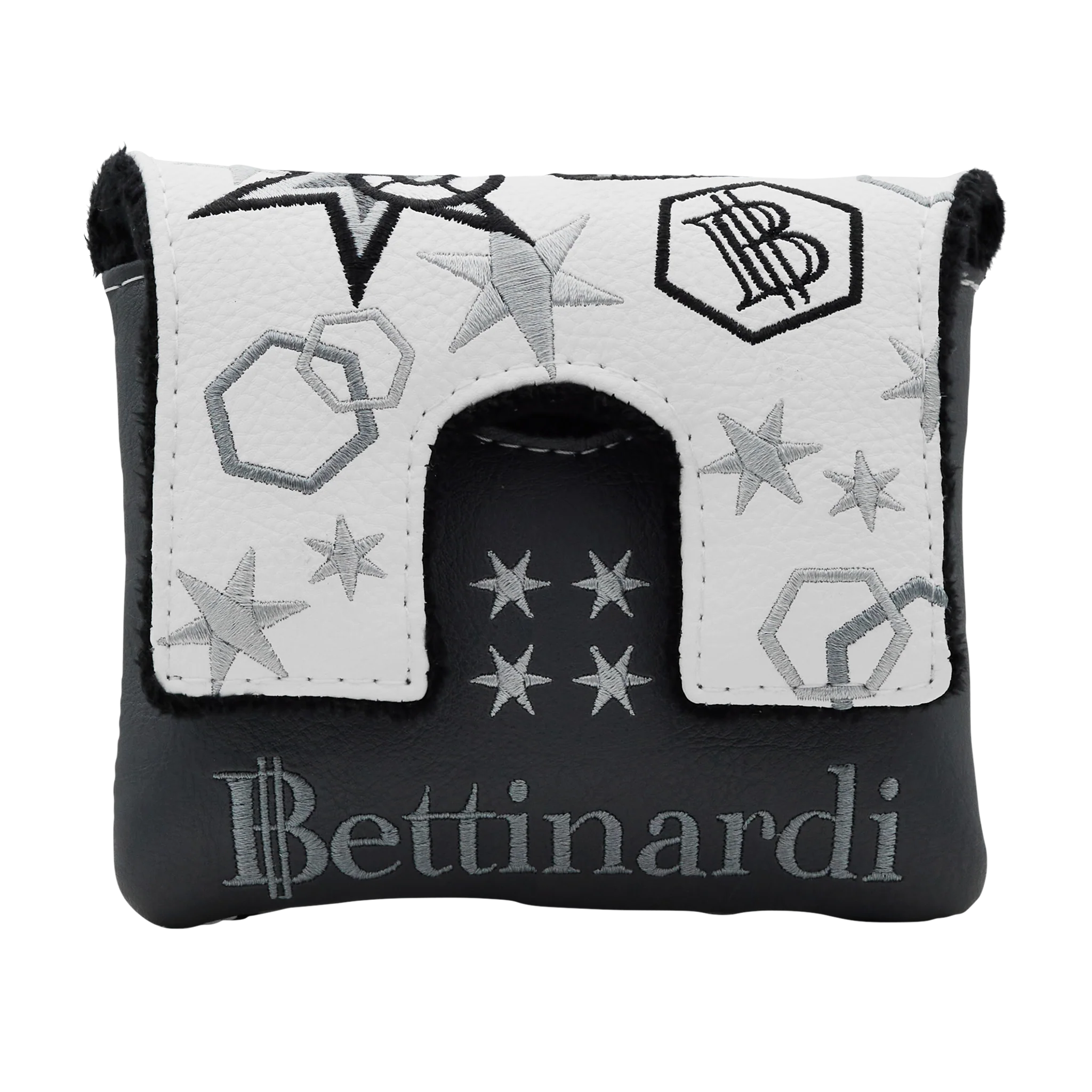 Grayscale Gangster Bomb Center-Shafted Mallet Putter Headcover - Image 2