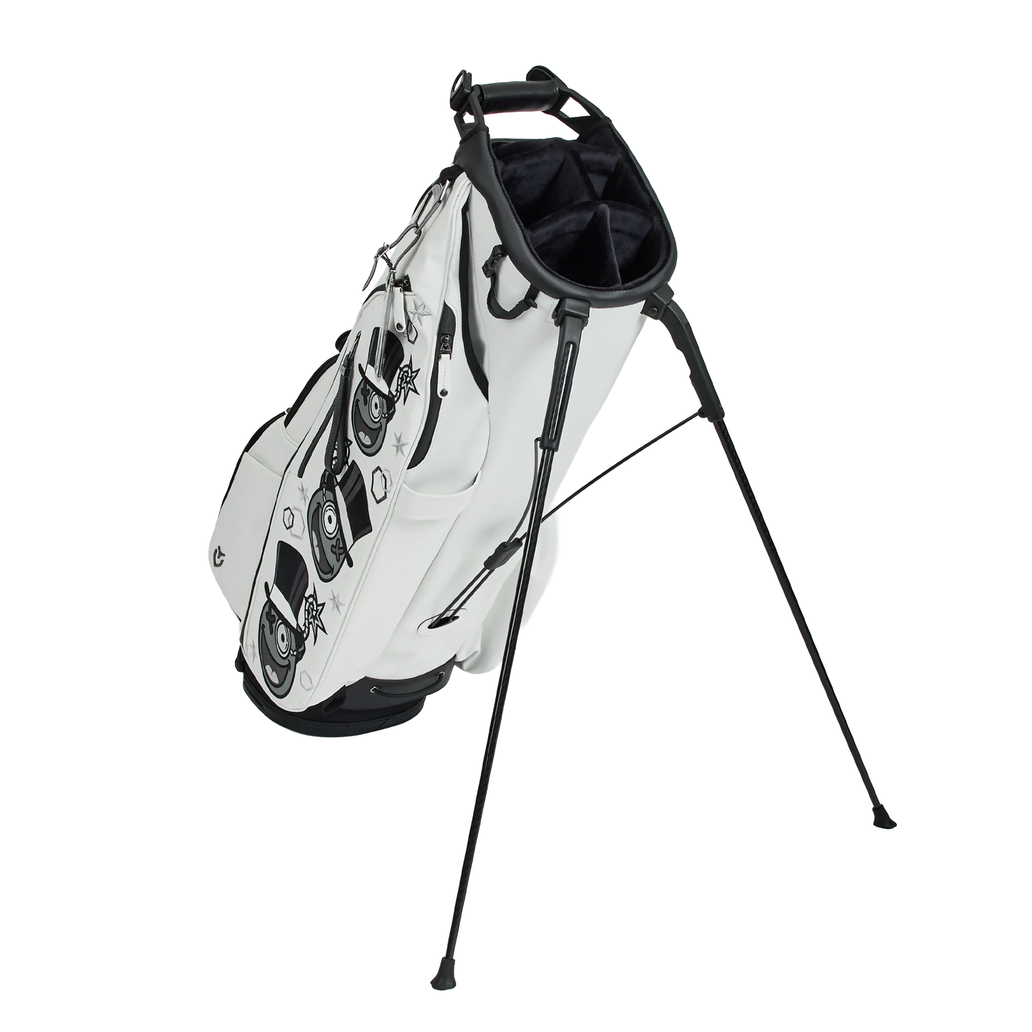 Grayscale Gangster Bomb Vessel Player V 6-Way Bag (White) - Image 4