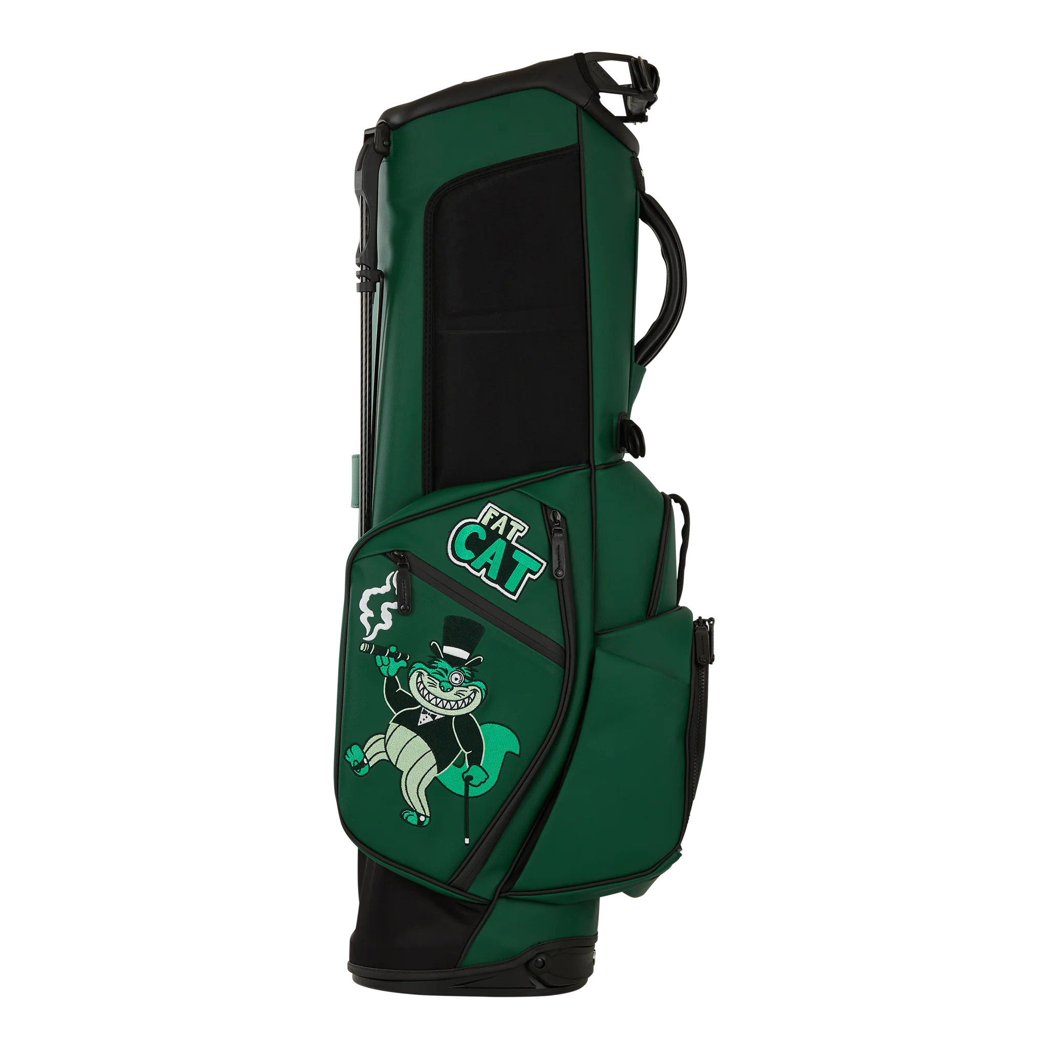 Green Gangster Cat Vessel Stand Bag - Image 3