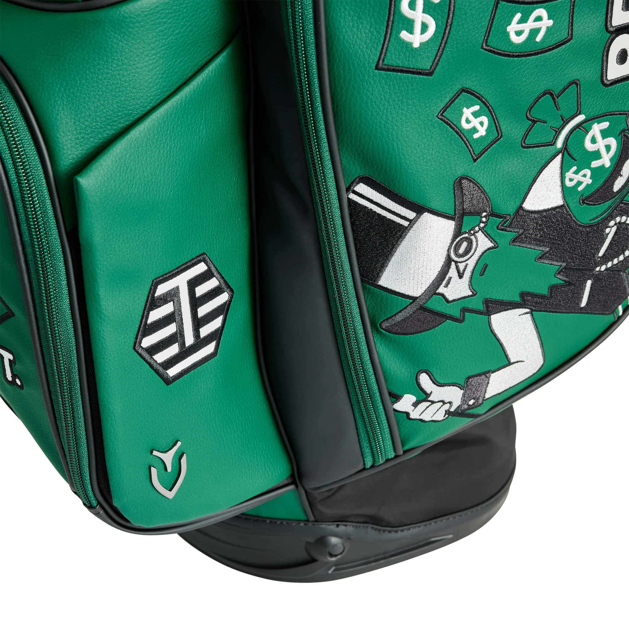 Green Gangster Wizard Tour Dept. Vessel Player V Bag - Image 10