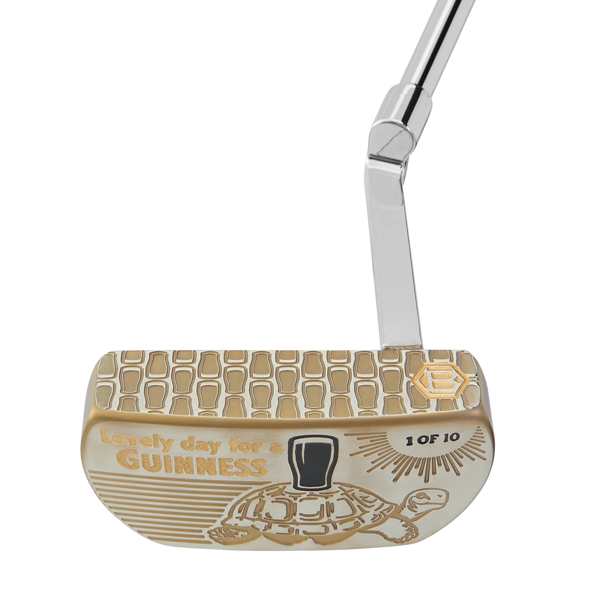 Guinness x Bettinardi 1-of-10 Lovely Day for a Guinness Tortoise SS35 DASS Putter