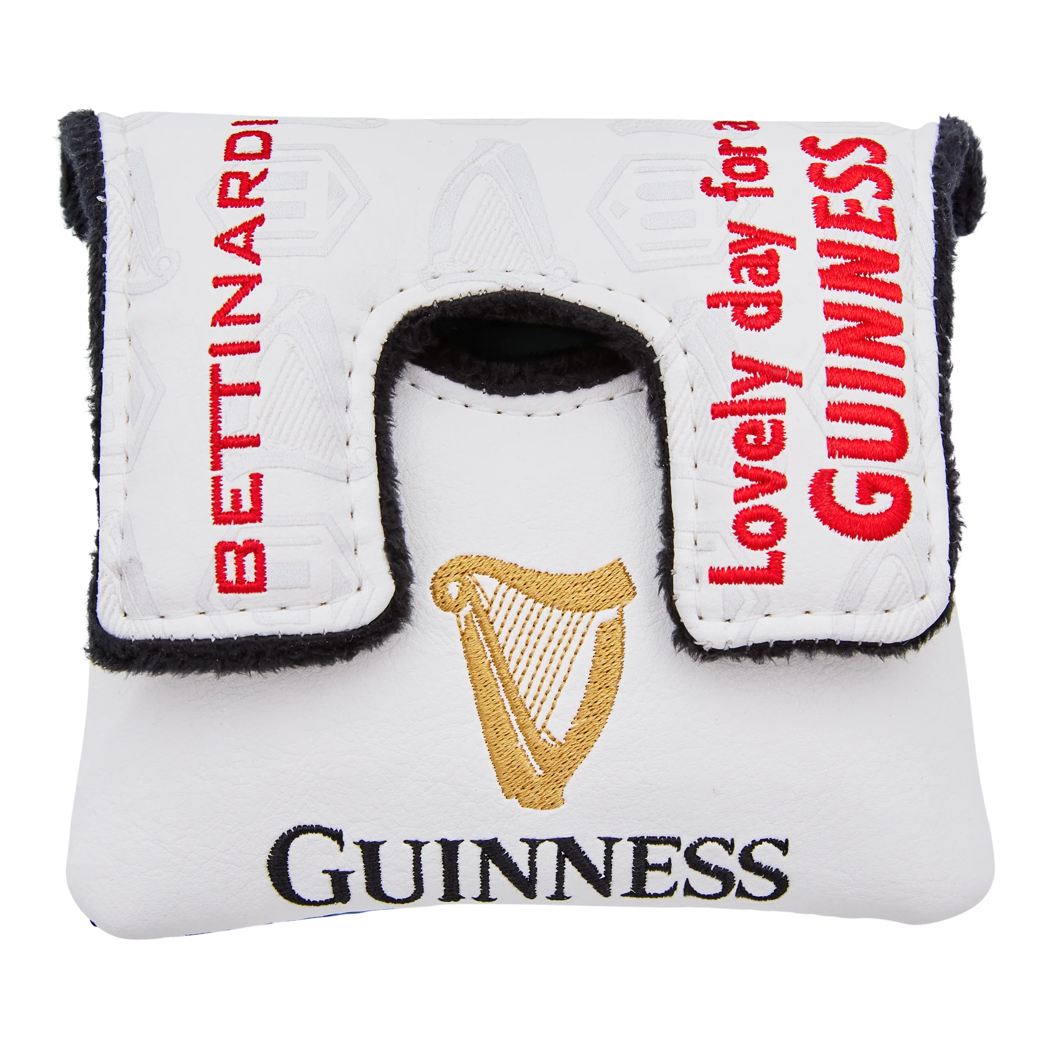 Guinness x Bettinardi Lovely Day for a Guinness Kangaroo Center Shafted Mallet Putter Headcover - Image 2