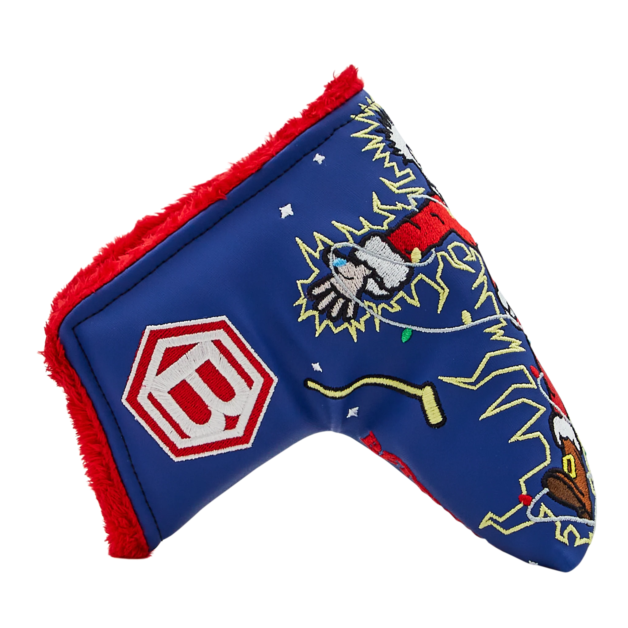 Holiday Vacation Santa Wizard Blade Putter Headcover - Image 2